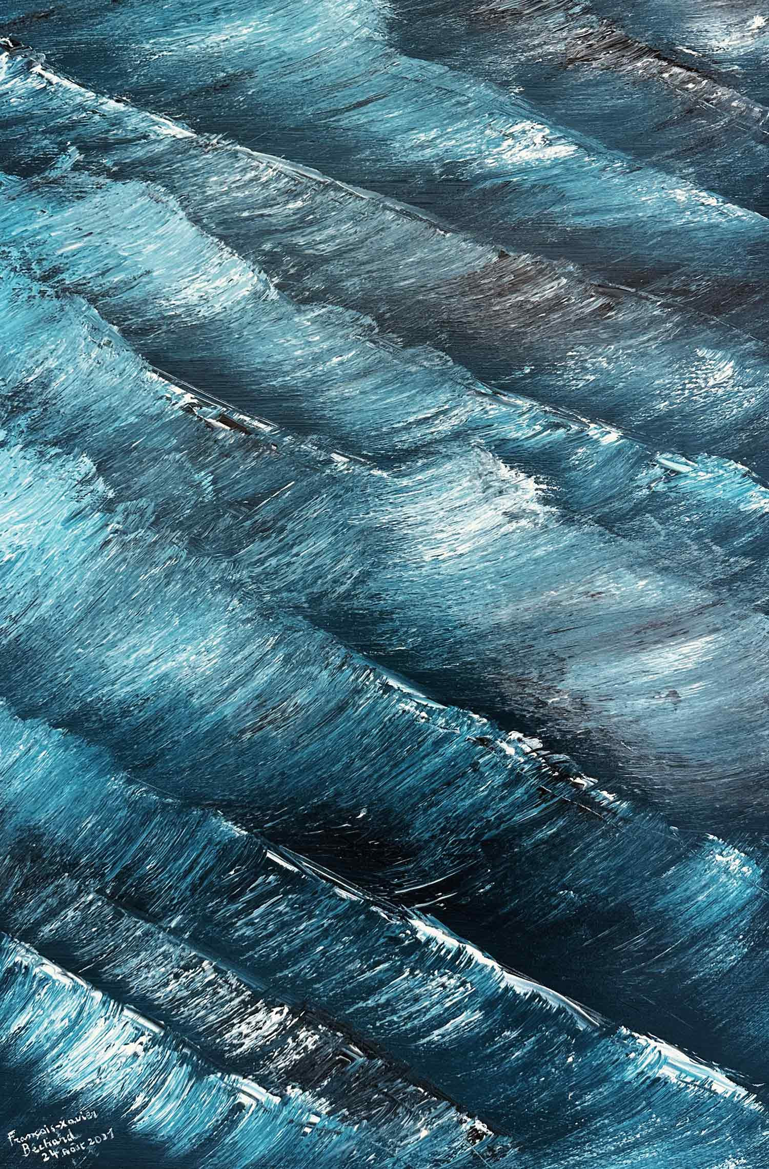 François Xavier Béchard, West Coat, Peinture - Galerie de vente et d’achat d’art contemporain en ligne Artalistic