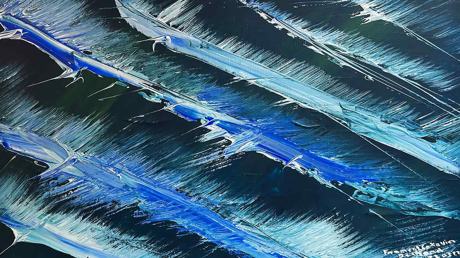 François Xavier Béchard, Vers Morlaix, Peinture - Galerie de vente et d’achat d’art contemporain en ligne Artalistic