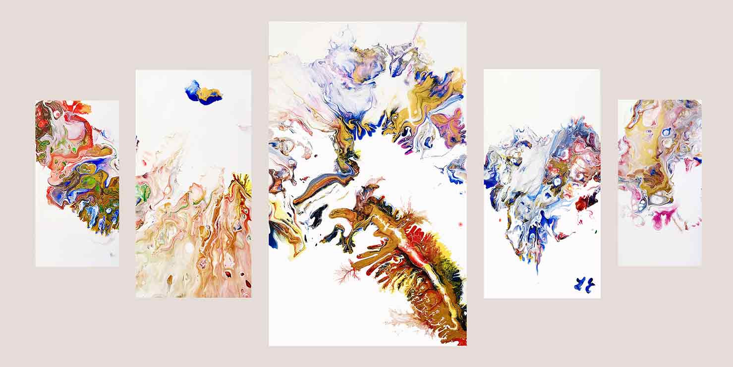 Lucile Egeley, Fluide, Peinture - Galerie de vente et d’achat d’art contemporain en ligne Artalistic