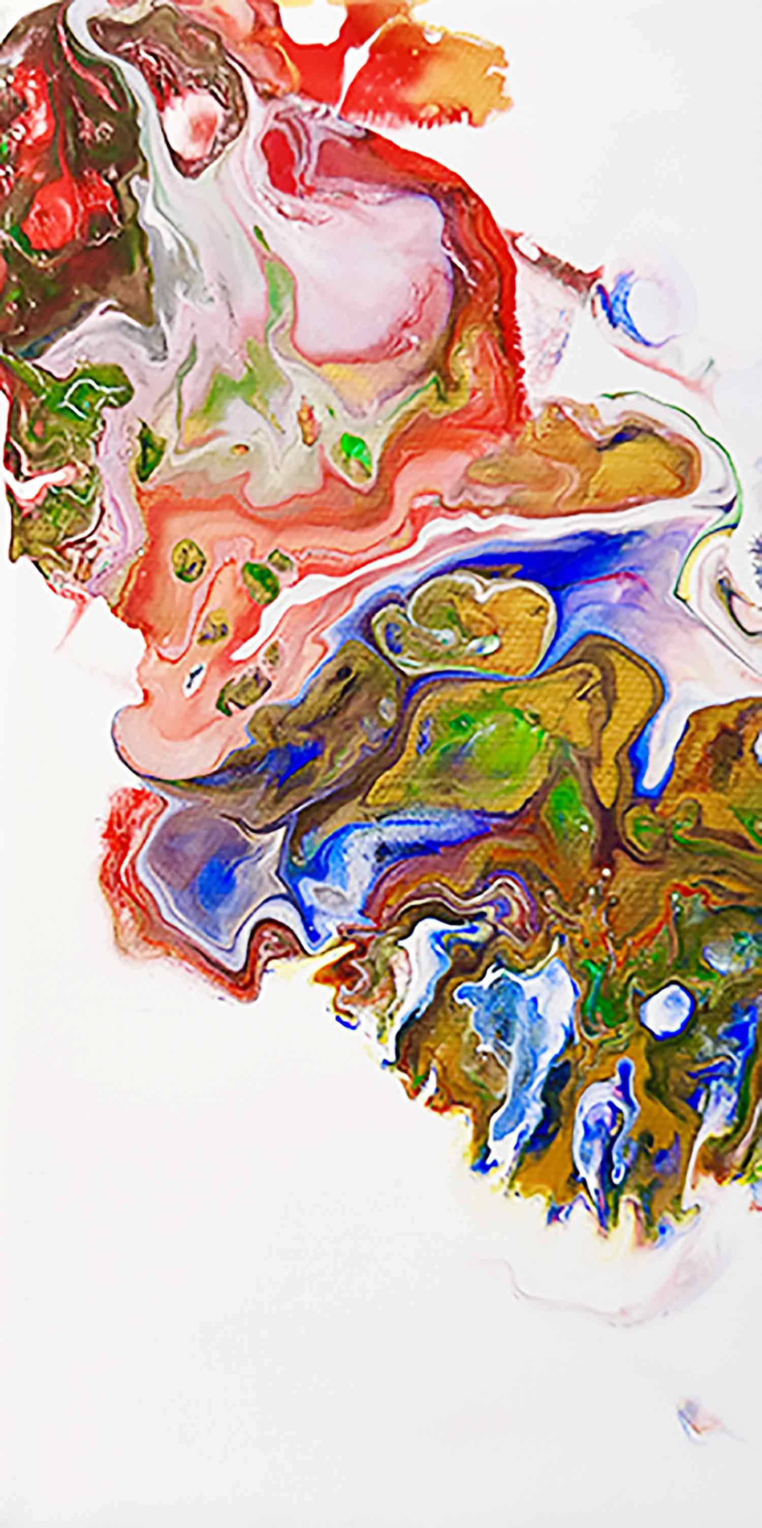 Lucile Egeley, Fluide, Peinture - Galerie de vente et d’achat d’art contemporain en ligne Artalistic