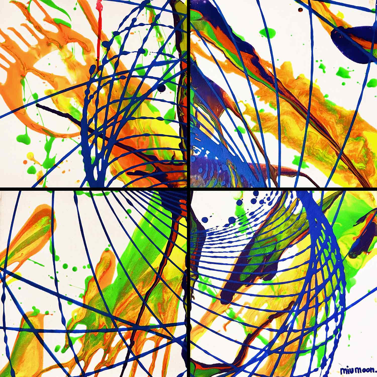 Miu Moon, Kryptonite, Peinture - Galerie de vente et d’achat d’art contemporain en ligne Artalistic