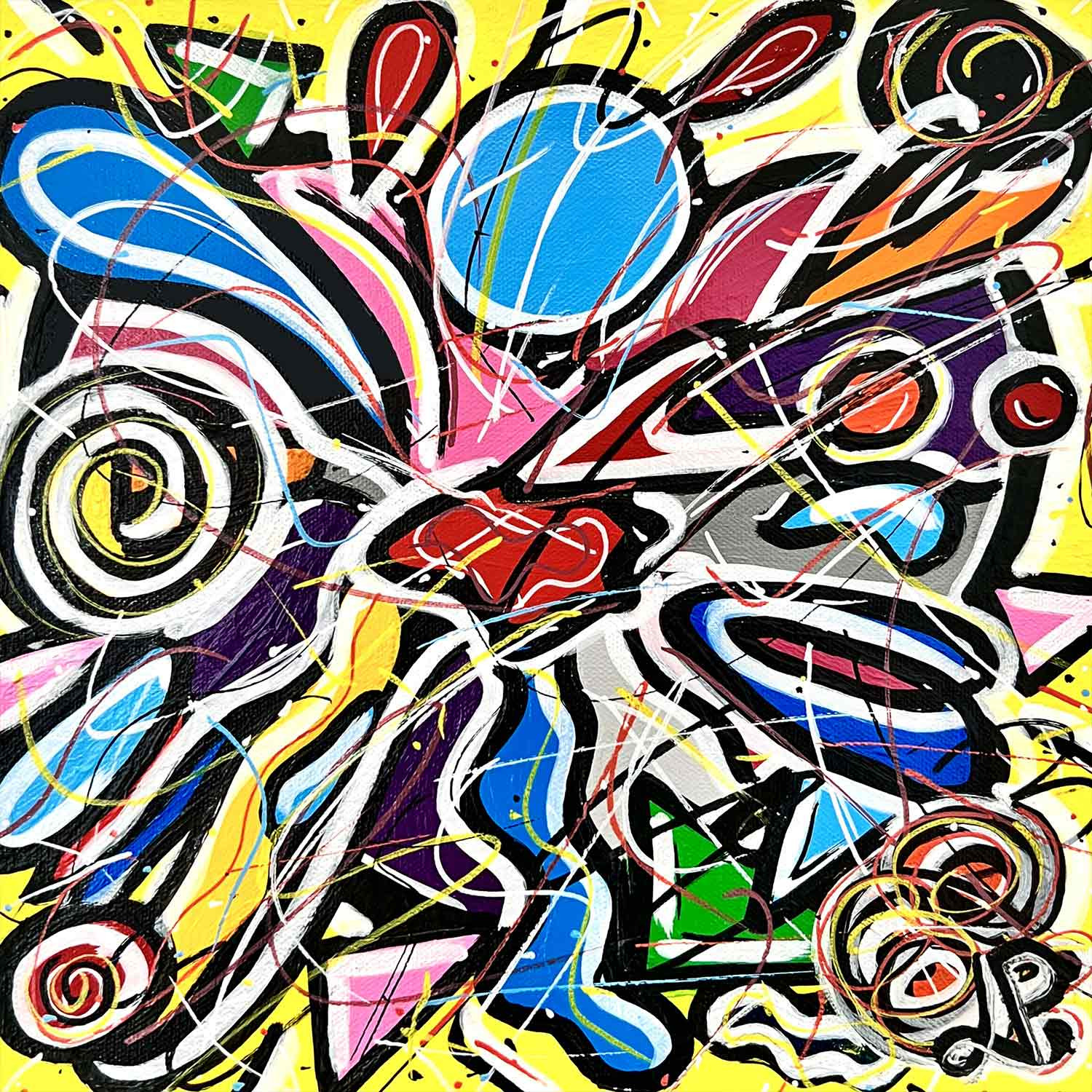 Lutti’s Korner, Matters of the Heart I, Peinture - Galerie de vente et d’achat d’art contemporain en ligne Artalistic