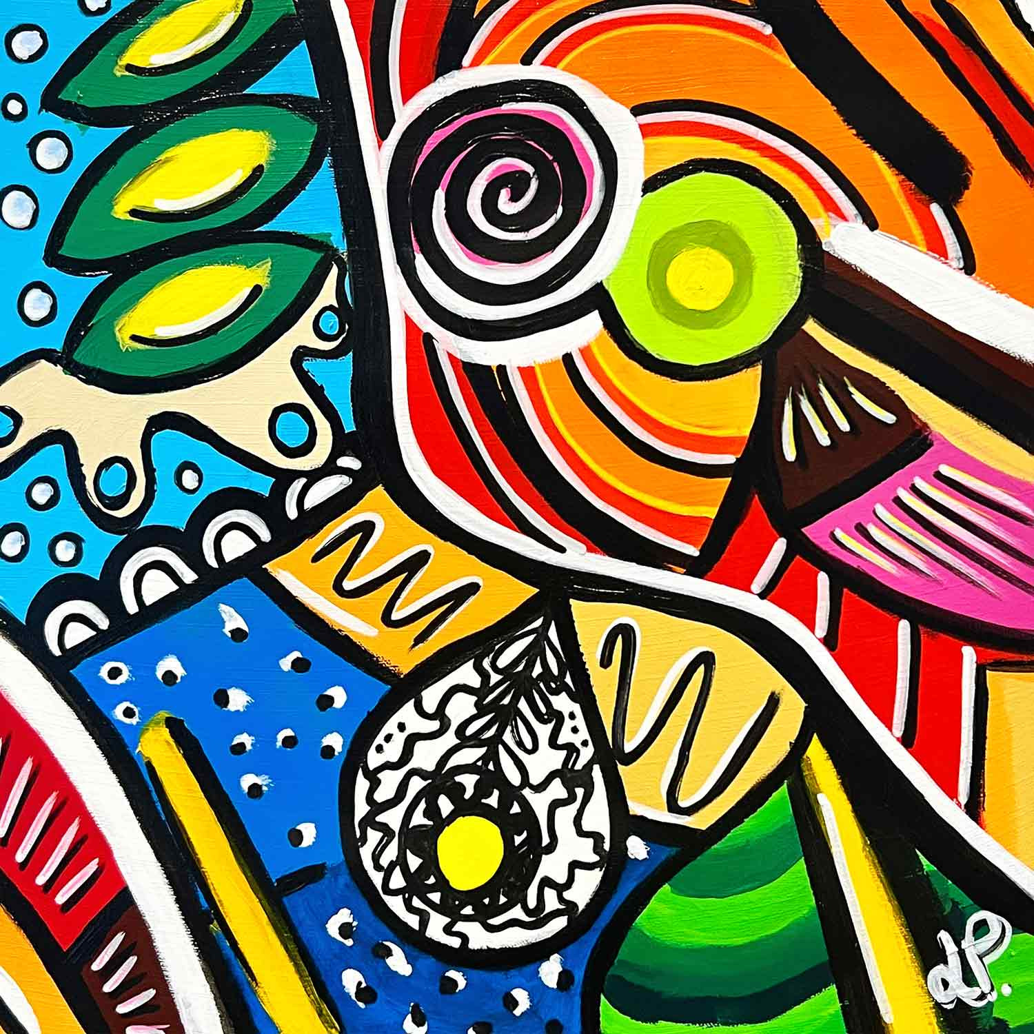 Lutti’s Korner, Mind Games, Peinture - Galerie de vente et d’achat d’art contemporain en ligne Artalistic