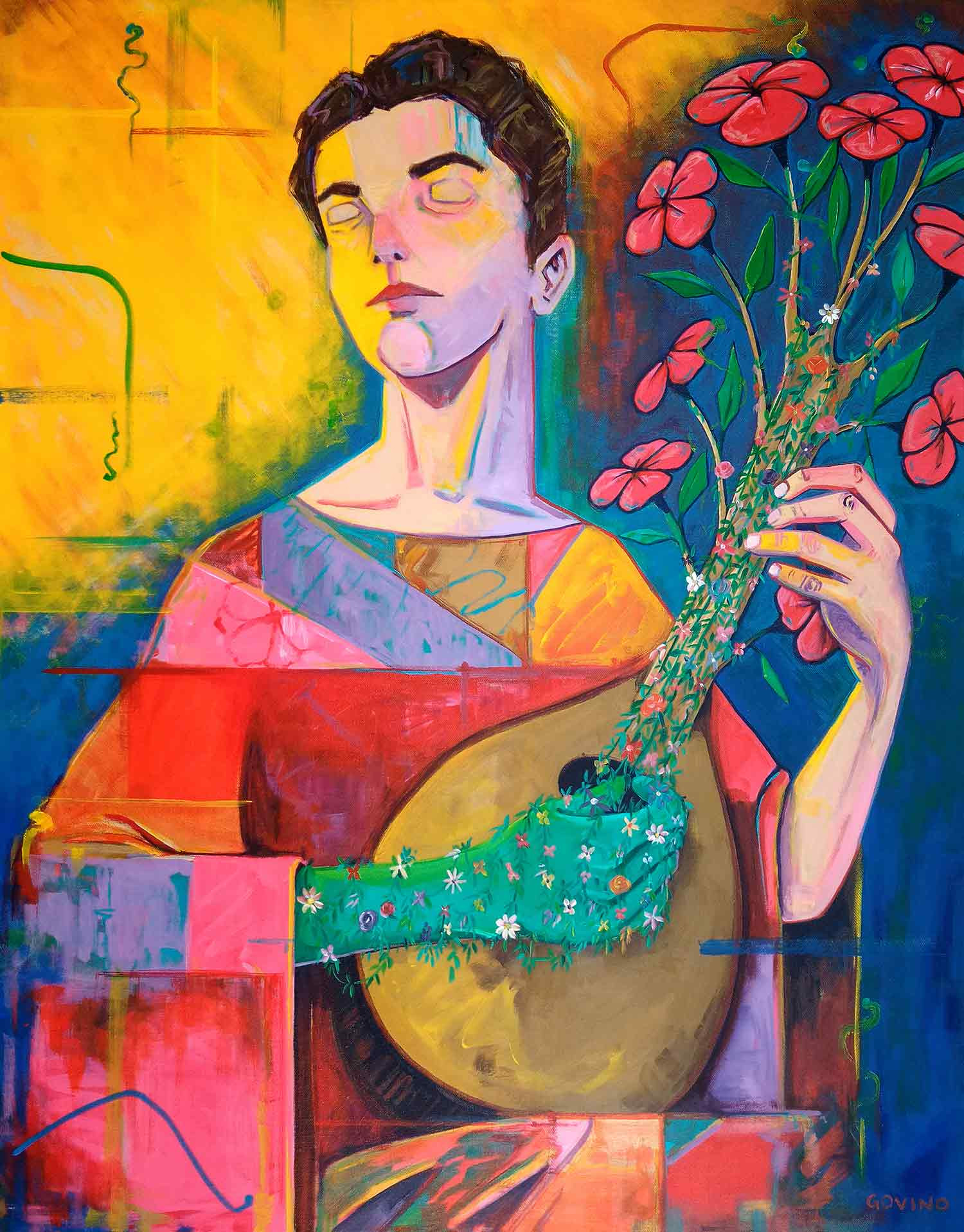 Sebastián, Toutes les chansons, Peinture - Galerie de vente et d’achat d’art contemporain en ligne Artalistic