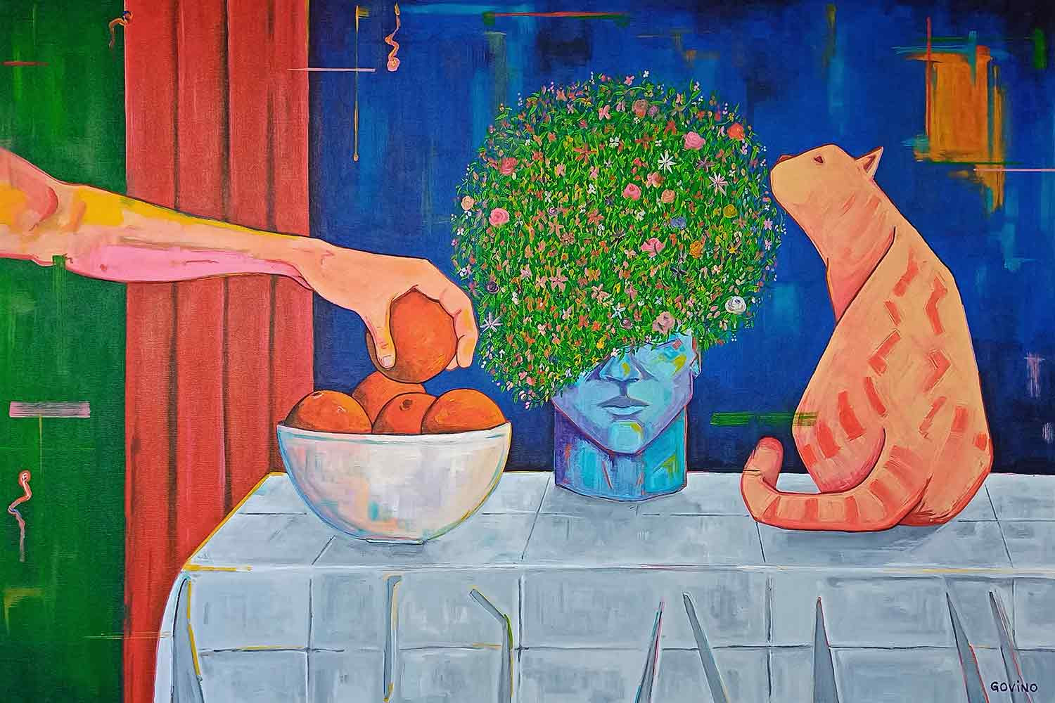 Sebastián, Moments, Peinture - Galerie de vente et d’achat d’art contemporain en ligne Artalistic