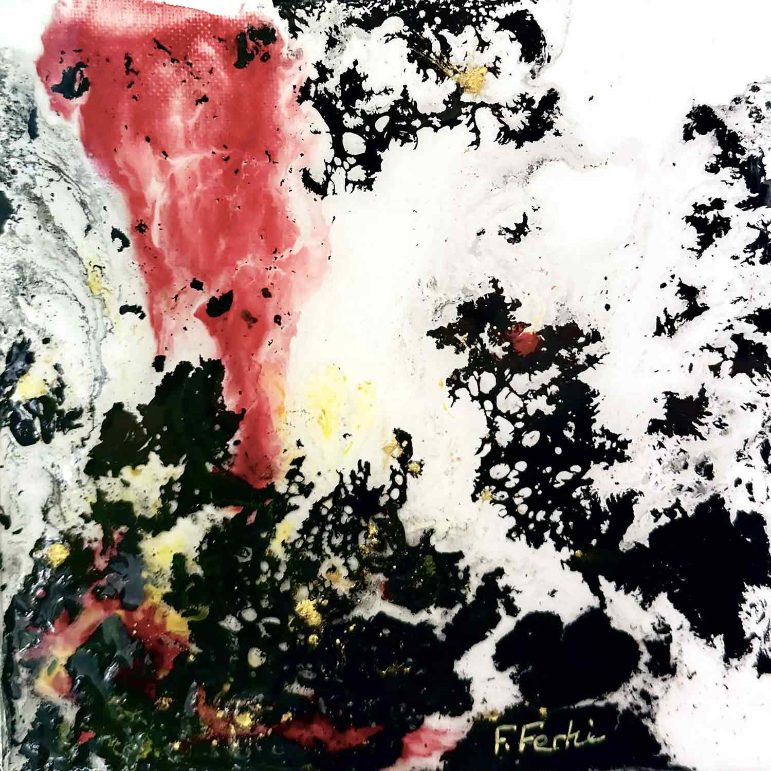 Fady Ferhi, Renaître de ses cendres, Peinture - Galerie de vente et d’achat d’art contemporain en ligne Artalistic