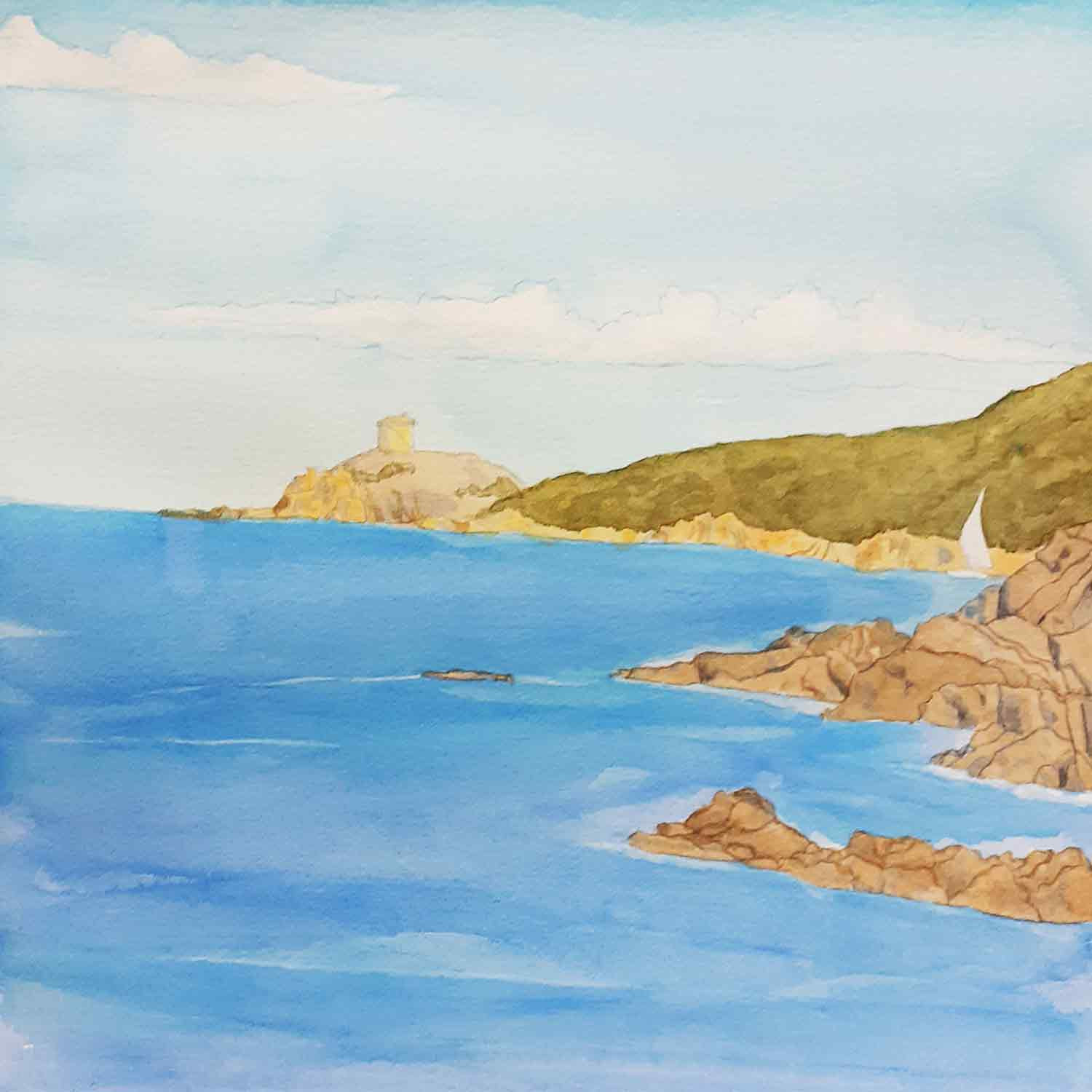 MIRA, Tour d’Omigna, Peinture - Galerie de vente et d’achat d’art contemporain en ligne Artalistic