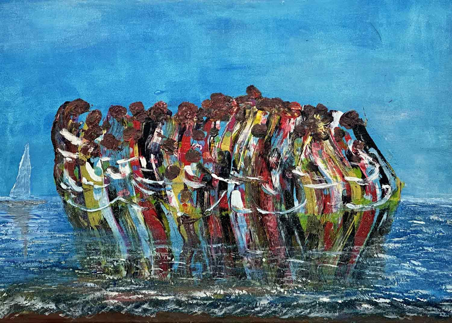 Agata Caliendo Krystkowiak, Unity, Peinture - Galerie de vente et d’achat d’art contemporain en ligne Artalistic