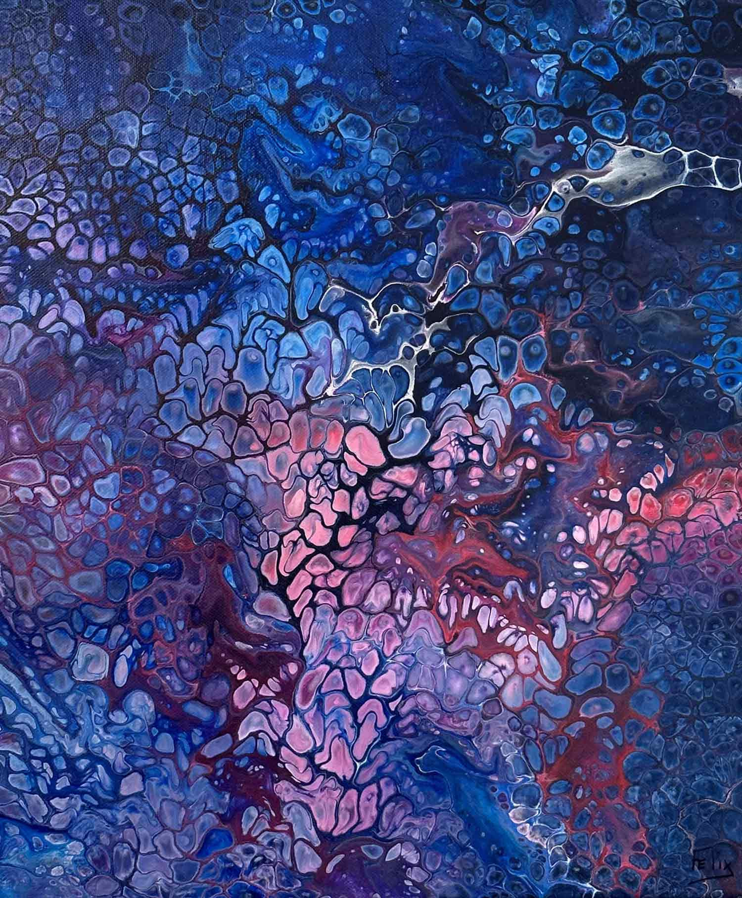 Tony Debs, The Real Face, Peinture - Galerie de vente et d’achat d’art contemporain en ligne Artalistic