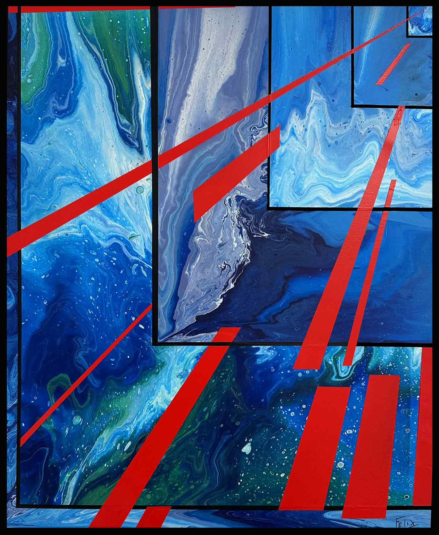 Tony Debs, Une Colère Inopinée, Peinture - Galerie de vente et d’achat d’art contemporain en ligne Artalistic