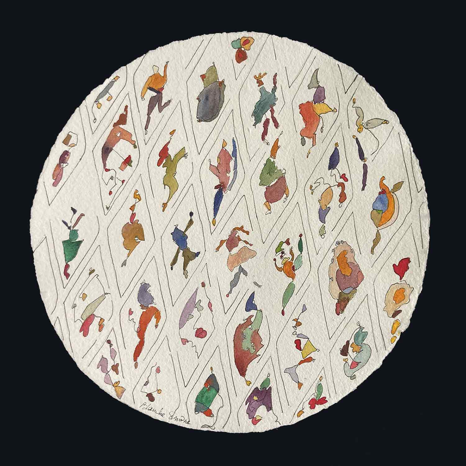 Blanche Simone, tableau 5, Peinture - Galerie de vente et d’achat d’art contemporain en ligne Artalistic