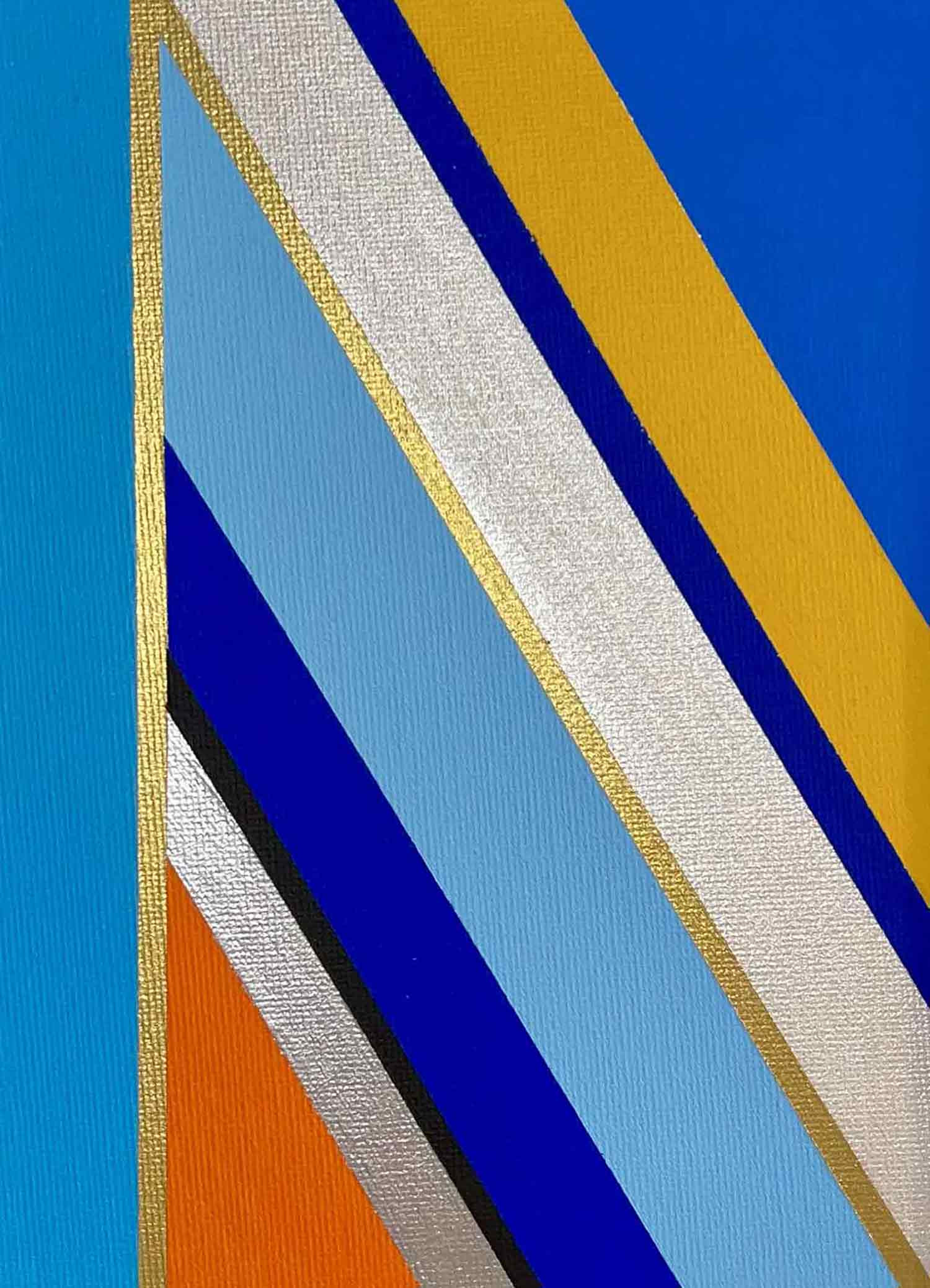Solène Leroy, Turquoise, Peinture - Galerie de vente et d’achat d’art contemporain en ligne Artalistic