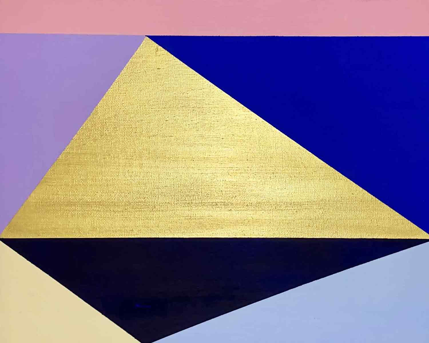 Solène Leroy, Voile d'or, Peinture - Galerie de vente et d’achat d’art contemporain en ligne Artalistic