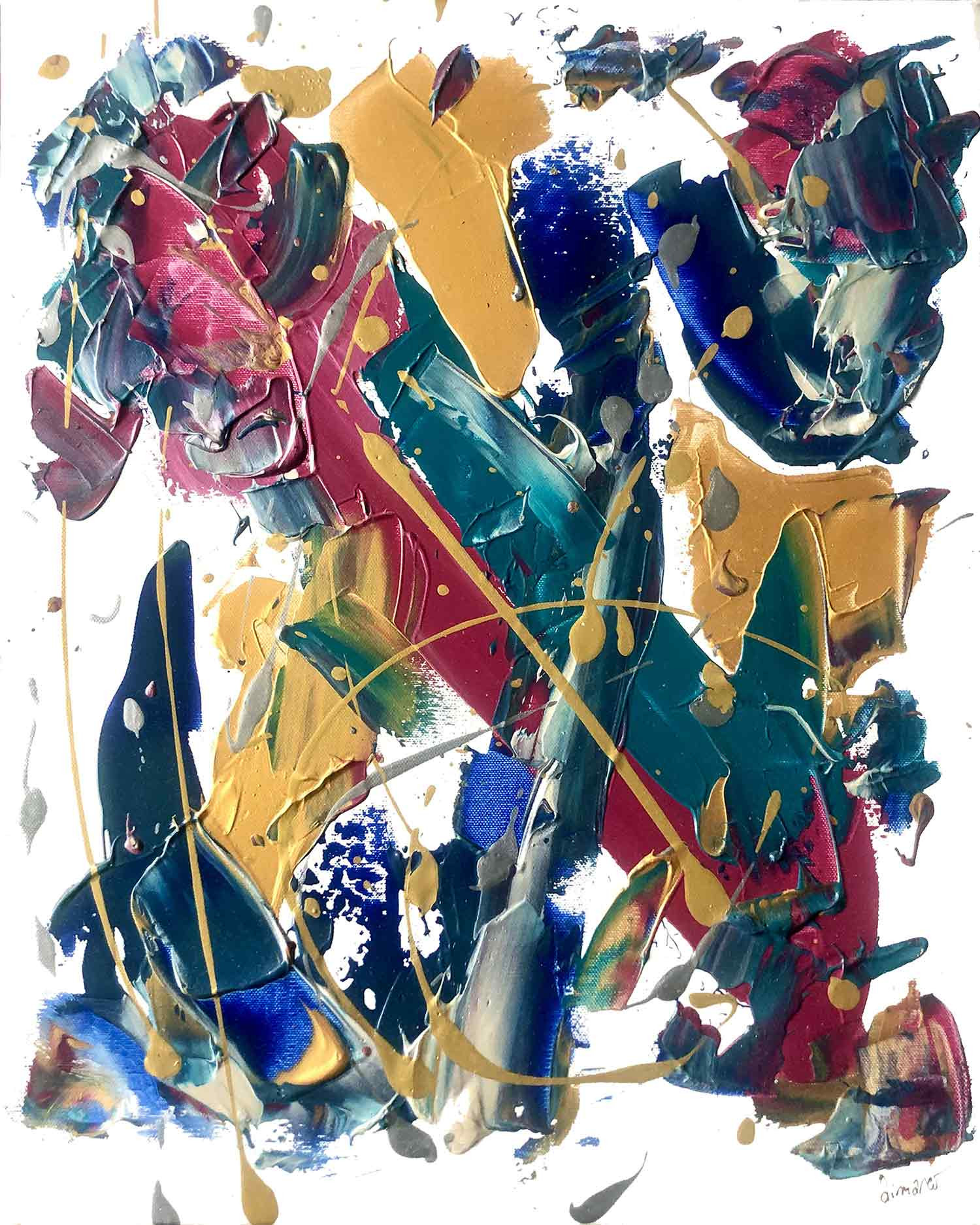 Rina Di Marco, Fête, Peinture - Galerie de vente et d’achat d’art contemporain en ligne Artalistic