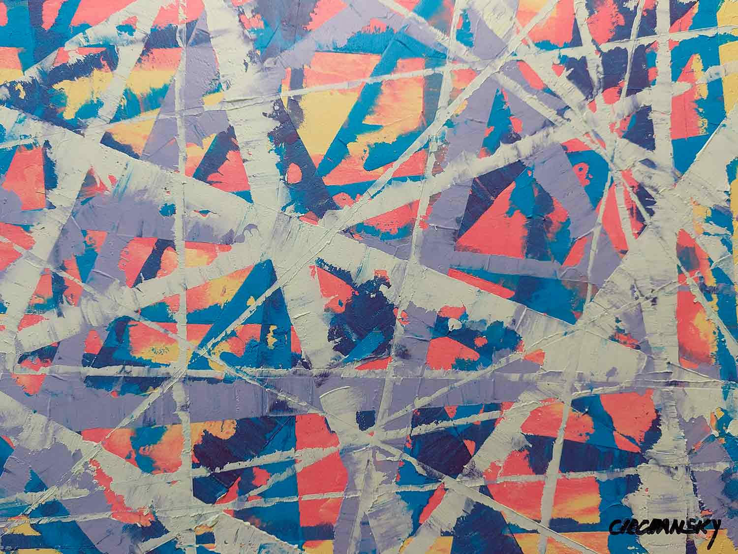 Joël Circhanski, 021, peinture - Galerie de vente et d’achat d’art contemporain en ligne Artalistic