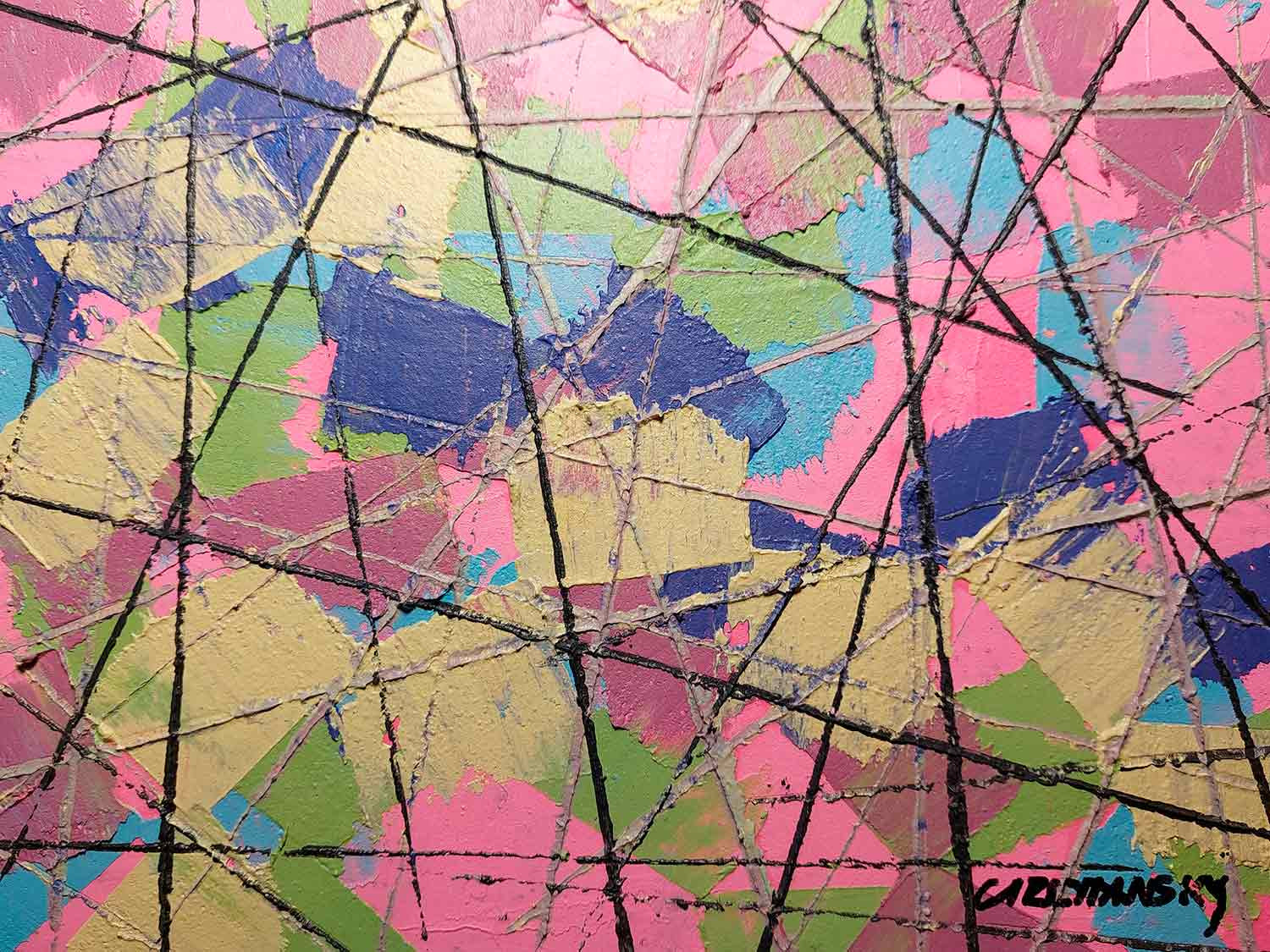 Joël Circhanski, 030, peinture - Galerie de vente et d’achat d’art contemporain en ligne Artalistic