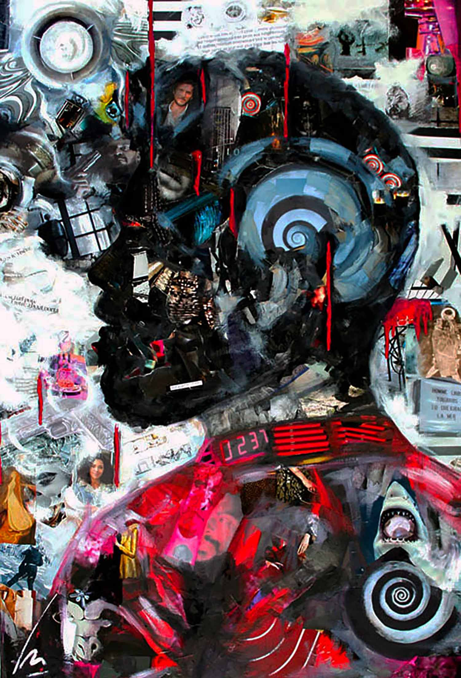 Nathalie Lemaitre, Spleen, peinture - Galerie de vente et d’achat d’art contemporain en ligne Artalistic