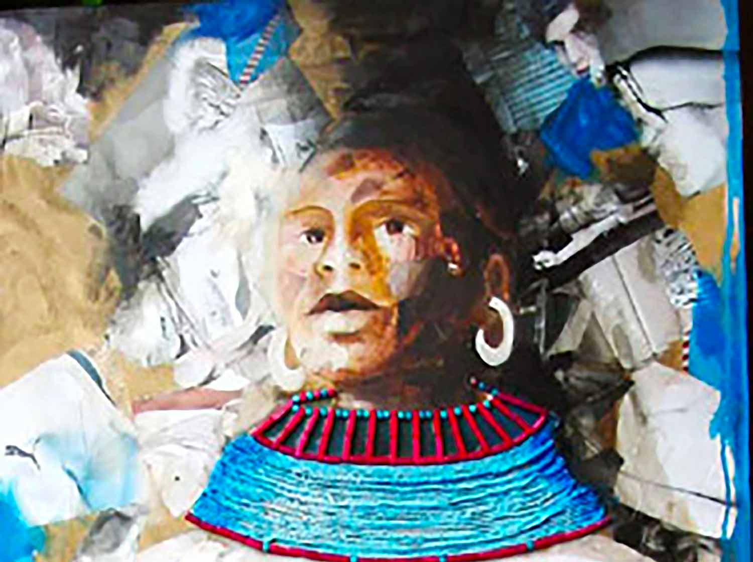 Nathalie Lemaitre, Magic Mama, peinture - Galerie de vente et d’achat d’art contemporain en ligne Artalistic