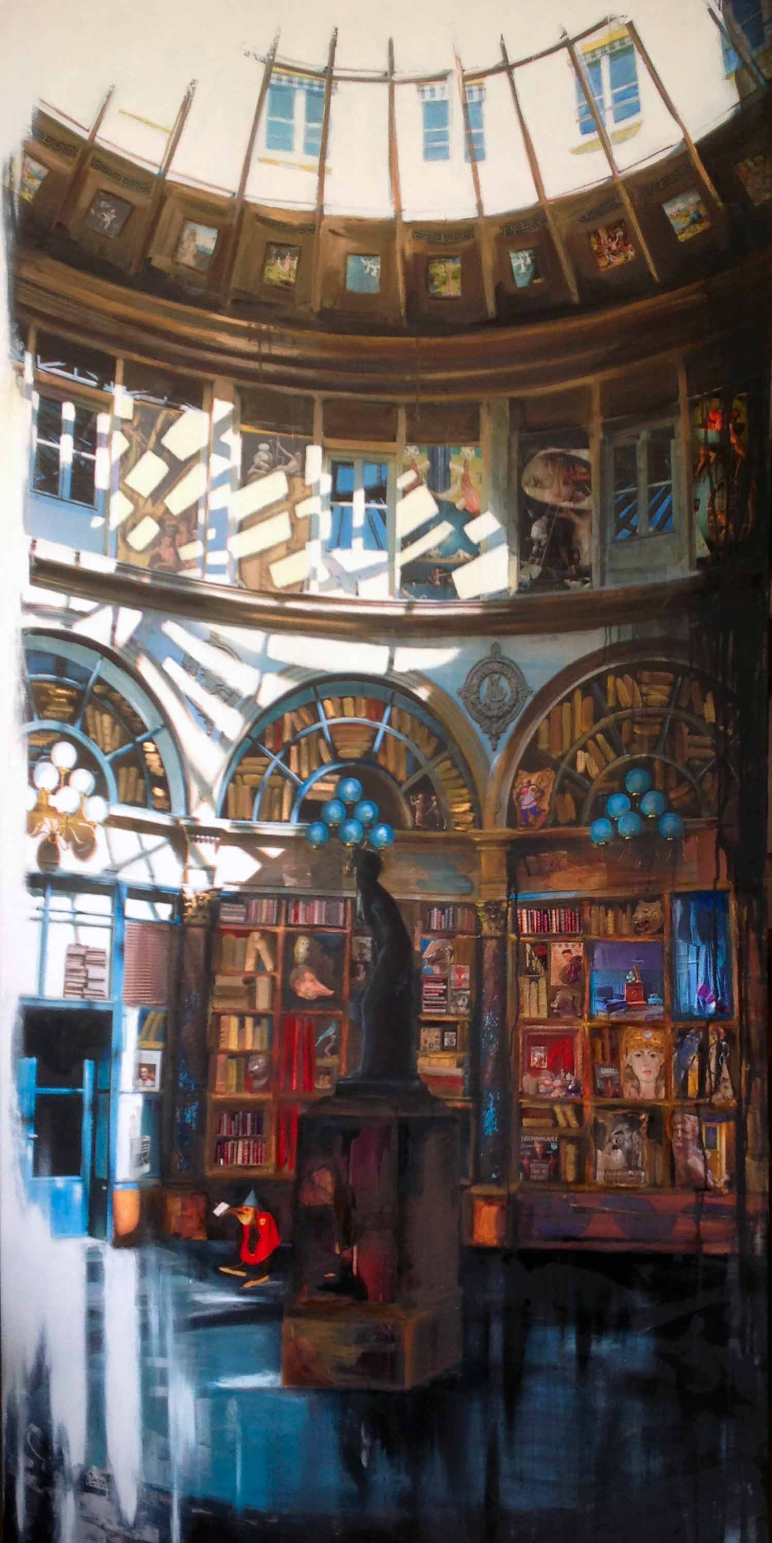 Nathalie Lemaître, Galerie Colbert, peinture - Galerie de vente et d’achat d’art contemporain en ligne Artalistic