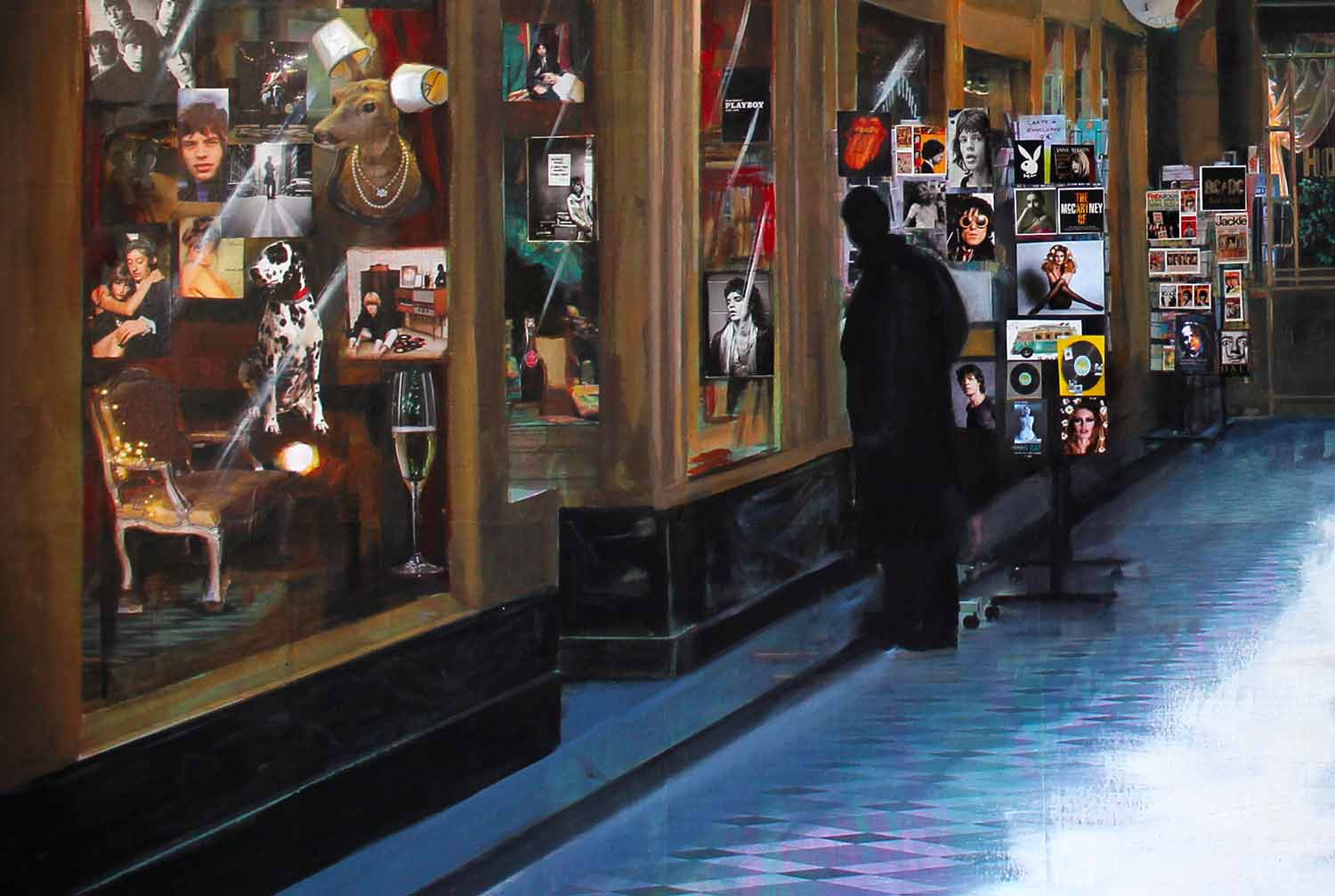 Nathalie Lemaitre, Hotel Chopin, peinture - Galerie de vente et d’achat d’art contemporain en ligne Artalistic