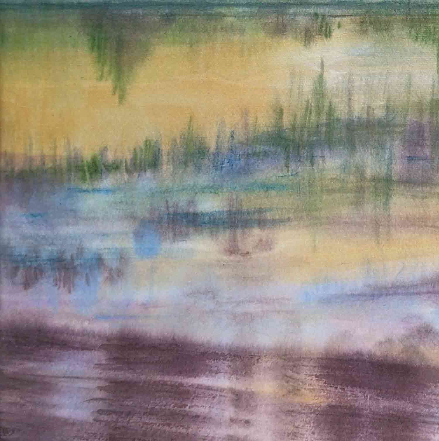 Muriel Besnard, reflets, peinture - Galerie de vente et d’achat d’art contemporain en ligne Artalistic