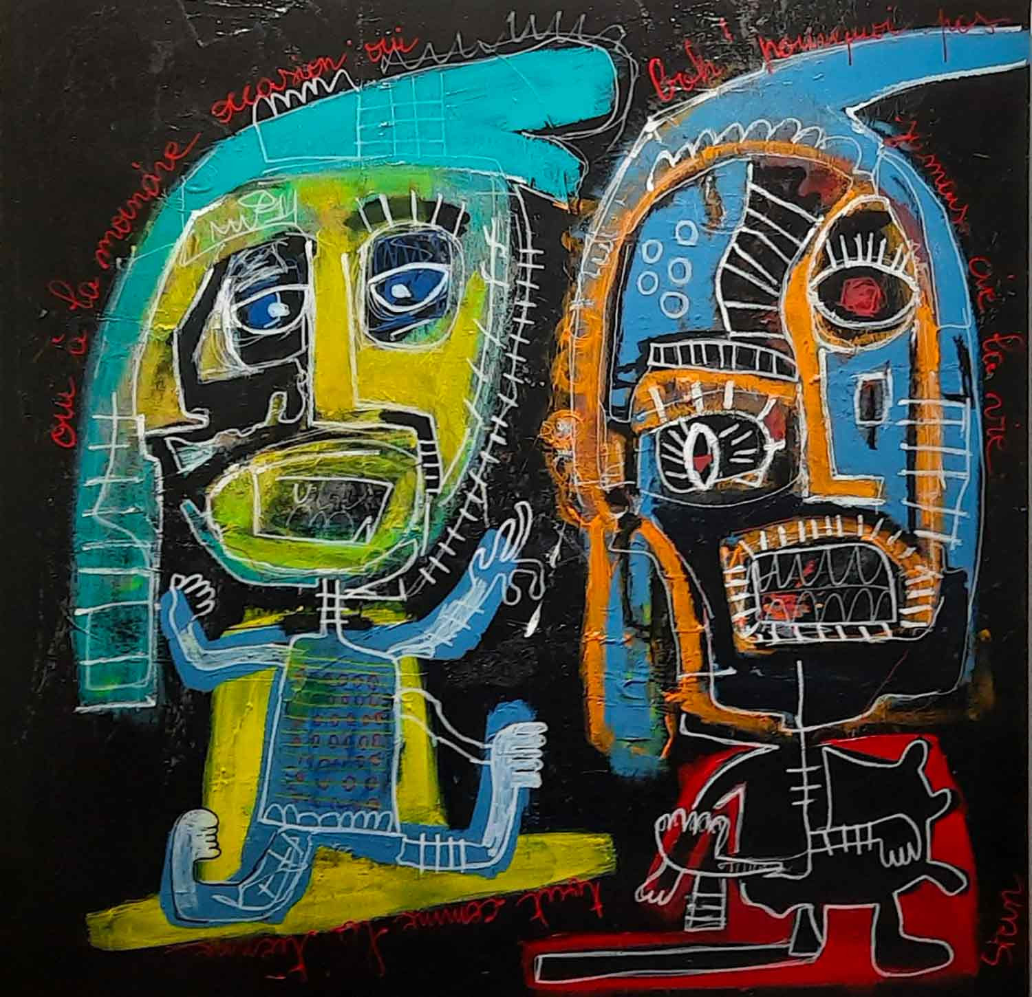 Eric Stein, Jamais de la vie, peinture - Galerie de vente et d’achat d’art contemporain en ligne Artalistic