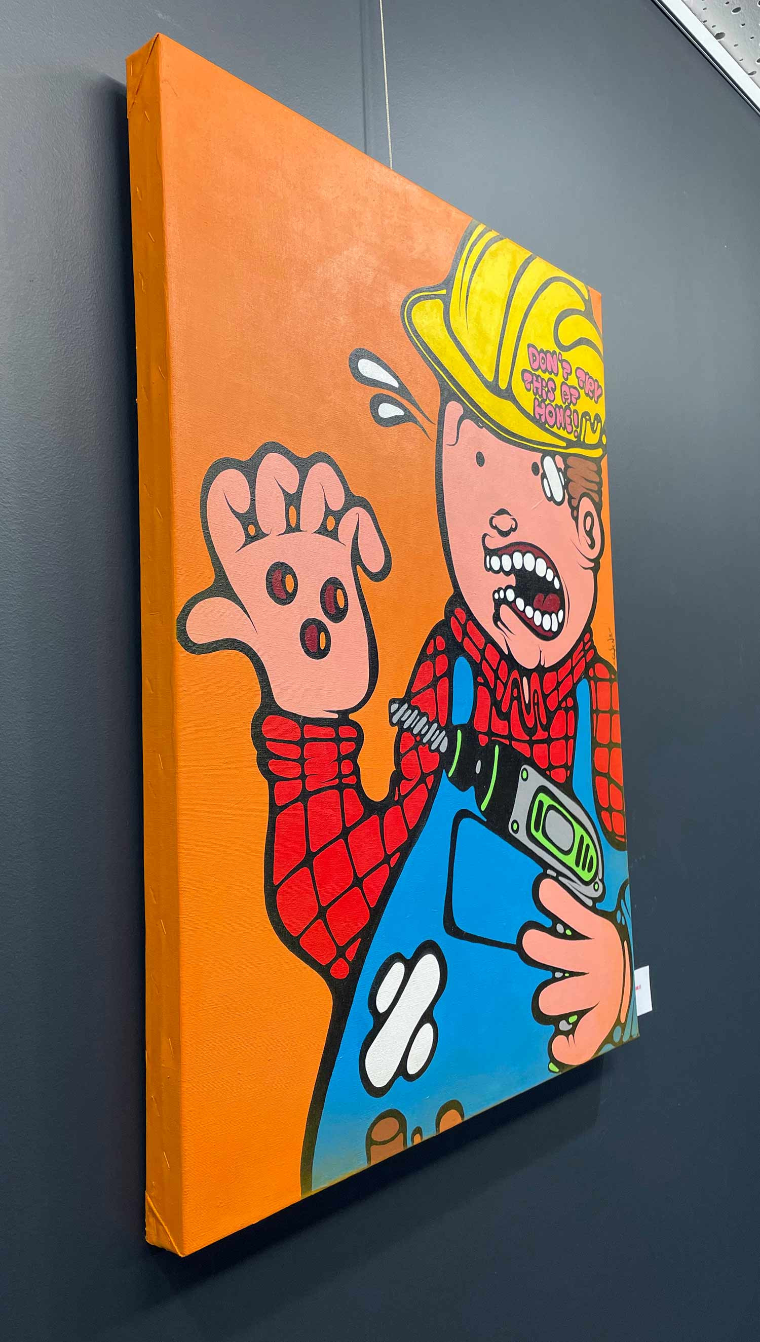 Ewen Gur, Don't try this at home, peinture - Galerie de vente et d’achat d’art contemporain en ligne Artalistic