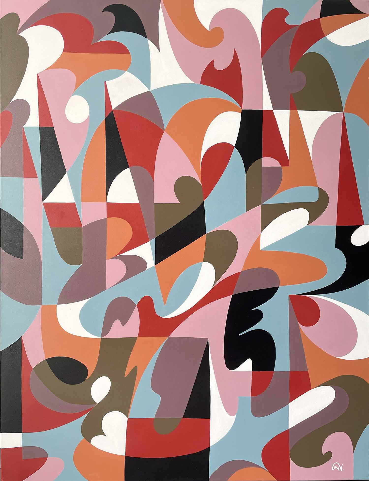 Maguy Vaz, Normandy I, peinture - Galerie de vente et d’achat d’art contemporain en ligne Artalistic