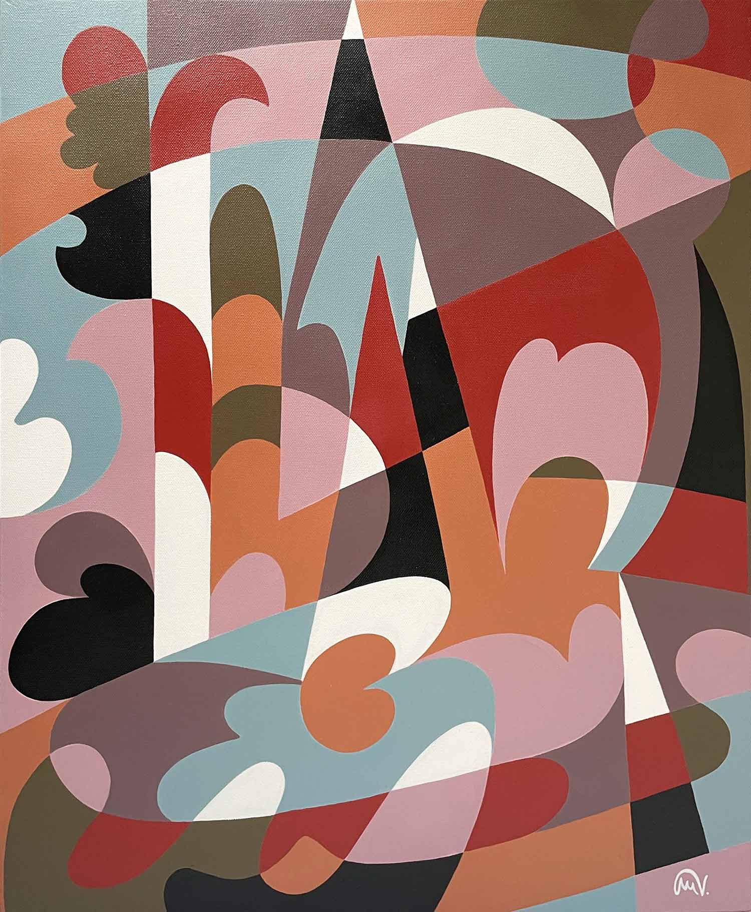 Maguy Vaz, Normandy III, peinture - Galerie de vente et d’achat d’art contemporain en ligne Artalistic