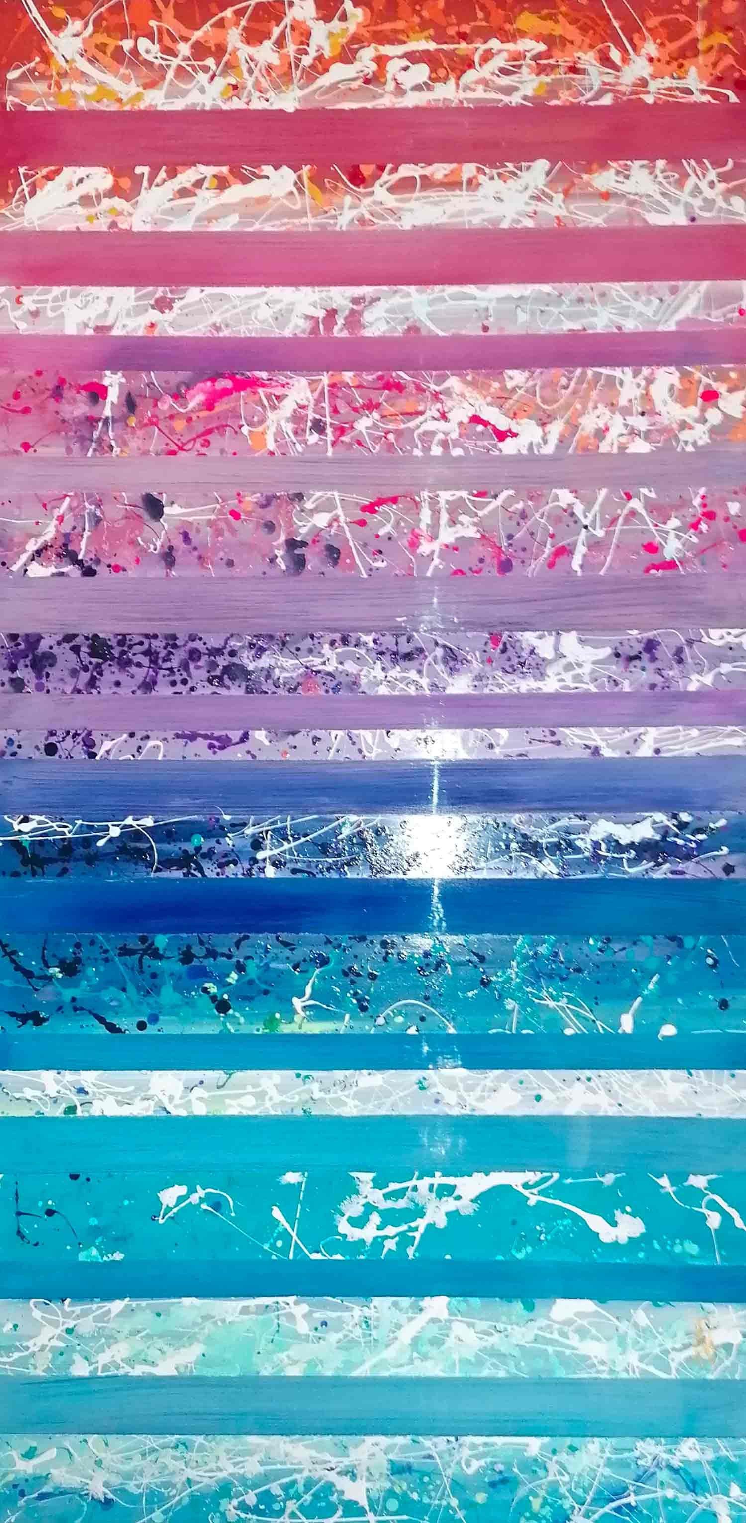 Anne Robin, Un soir, en regardant l'océan, peinture - Galerie de vente et d’achat d’art contemporain en ligne Artalistic
