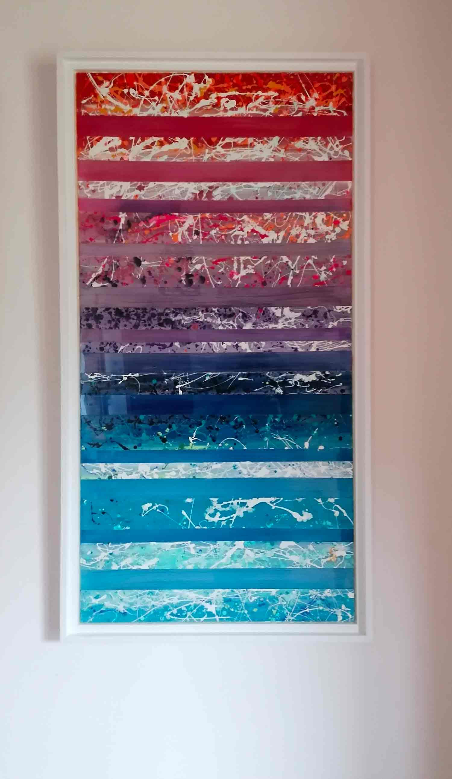 Anne Robin, Un soir, en regardant l'océan, peinture - Galerie de vente et d’achat d’art contemporain en ligne Artalistic