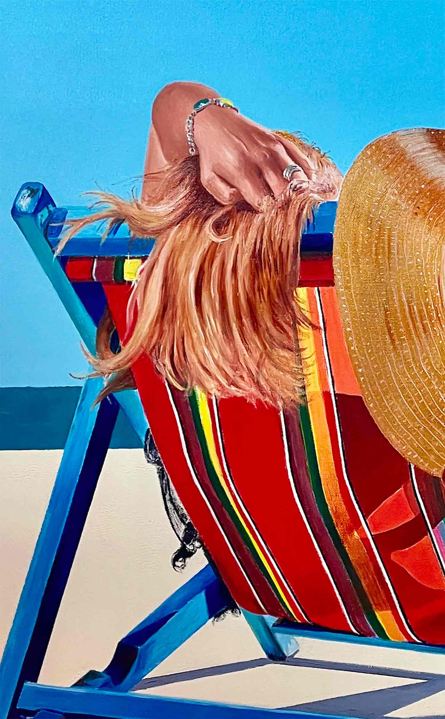 Jean-Jacques Venturini, Sous le soleil exactement, peinture - Galerie de vente et d’achat d’art contemporain en ligne Artalistic