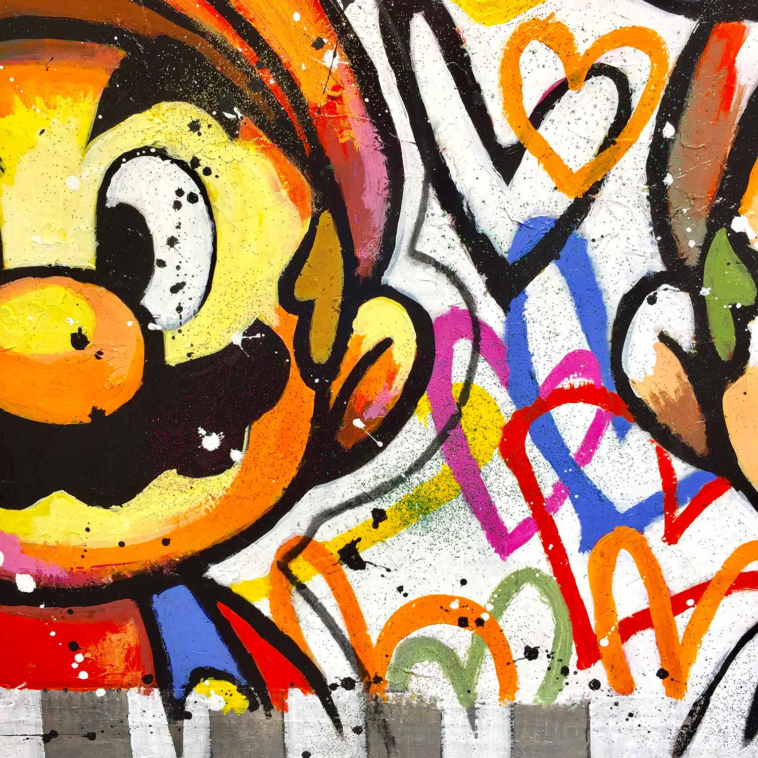 Patrick Cornée, My name is super Mario, peinture - Galerie de vente et d’achat d’art contemporain en ligne Artalistic