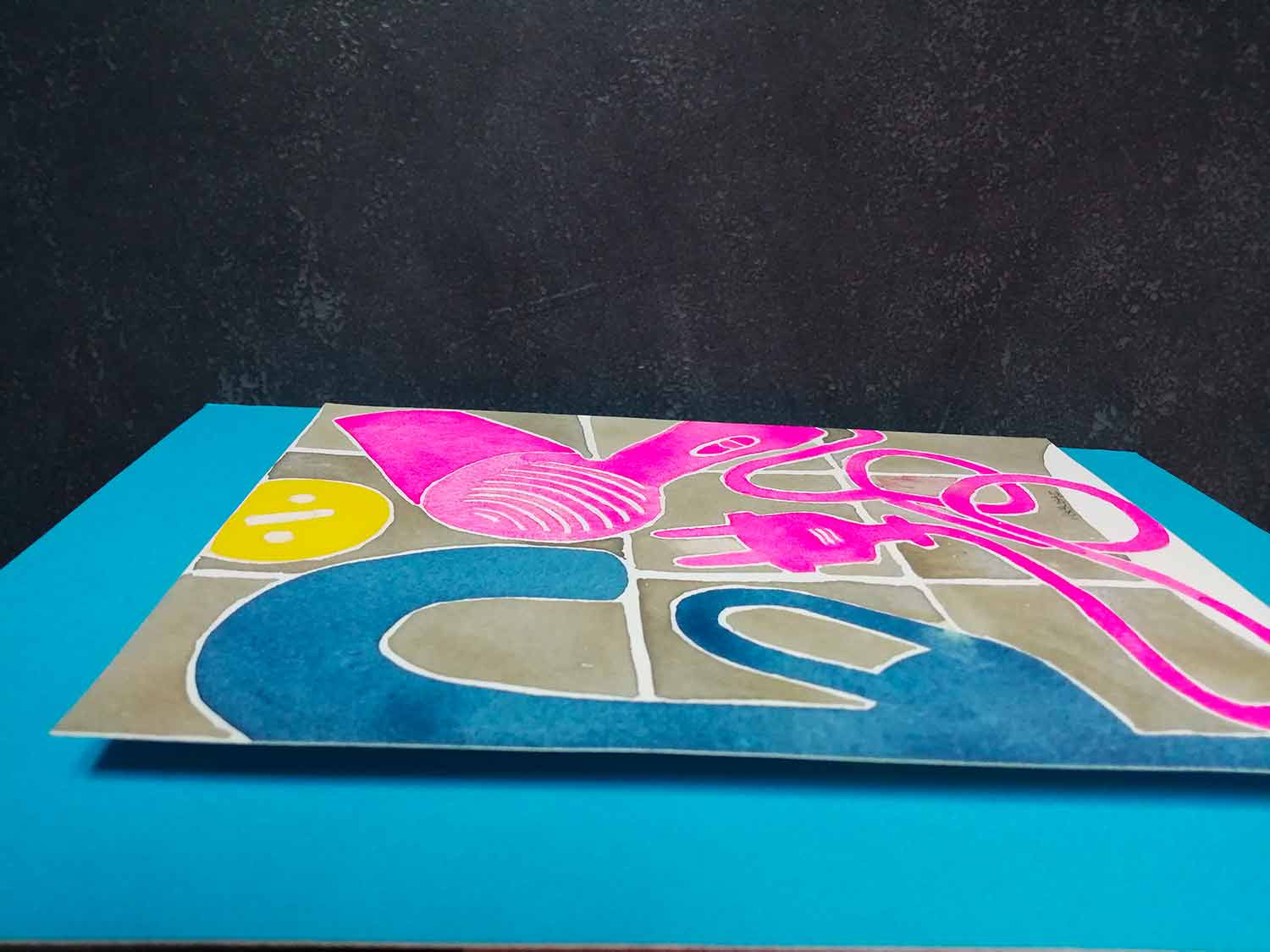 Valérie Crausaz, La prise, peinture - Galerie de vente et d’achat d’art contemporain en ligne Artalistic
