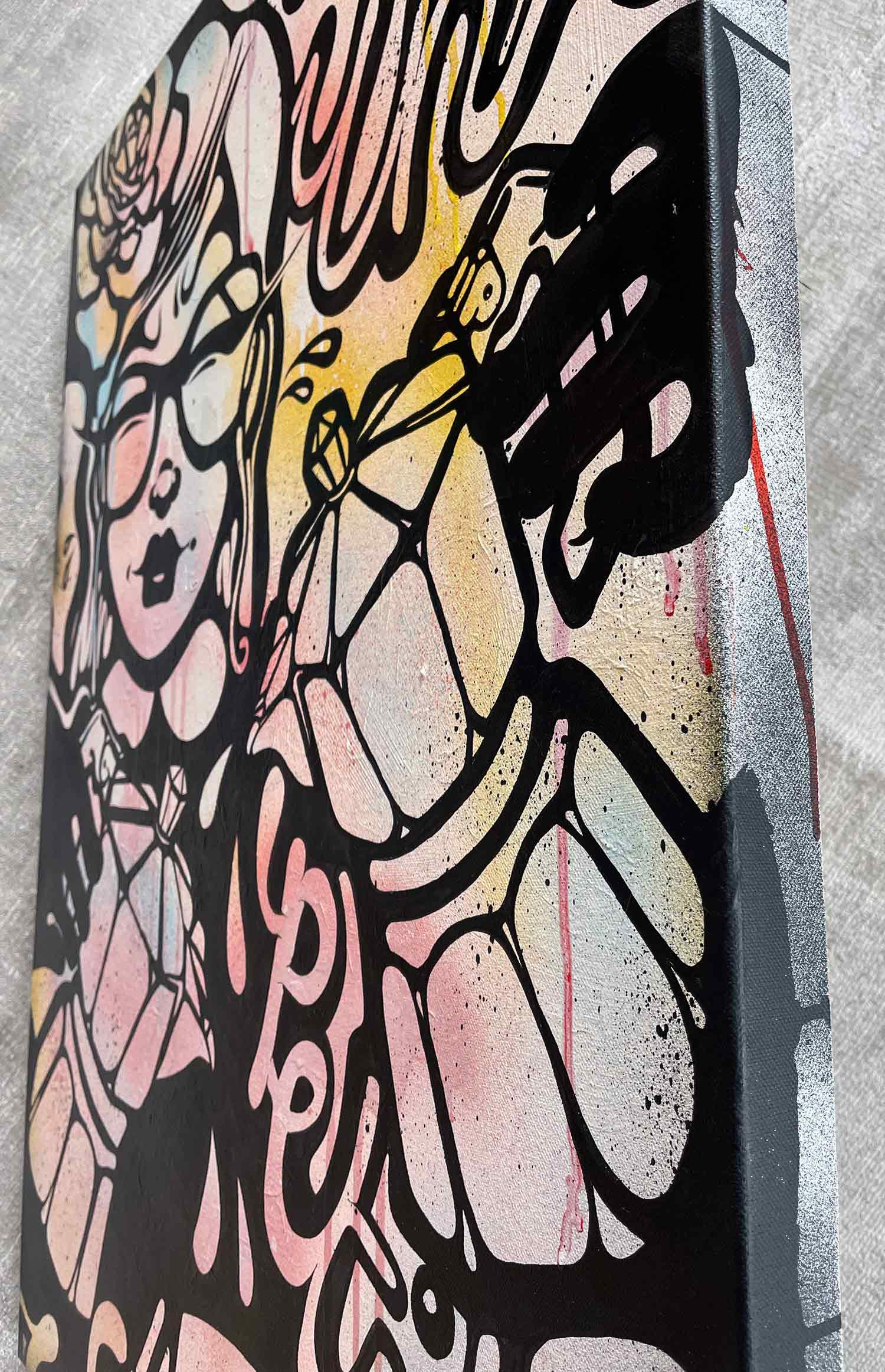 Ewen Gur, encore un petit café, peinture - Galerie de vente et d’achat d’art contemporain en ligne Artalistic