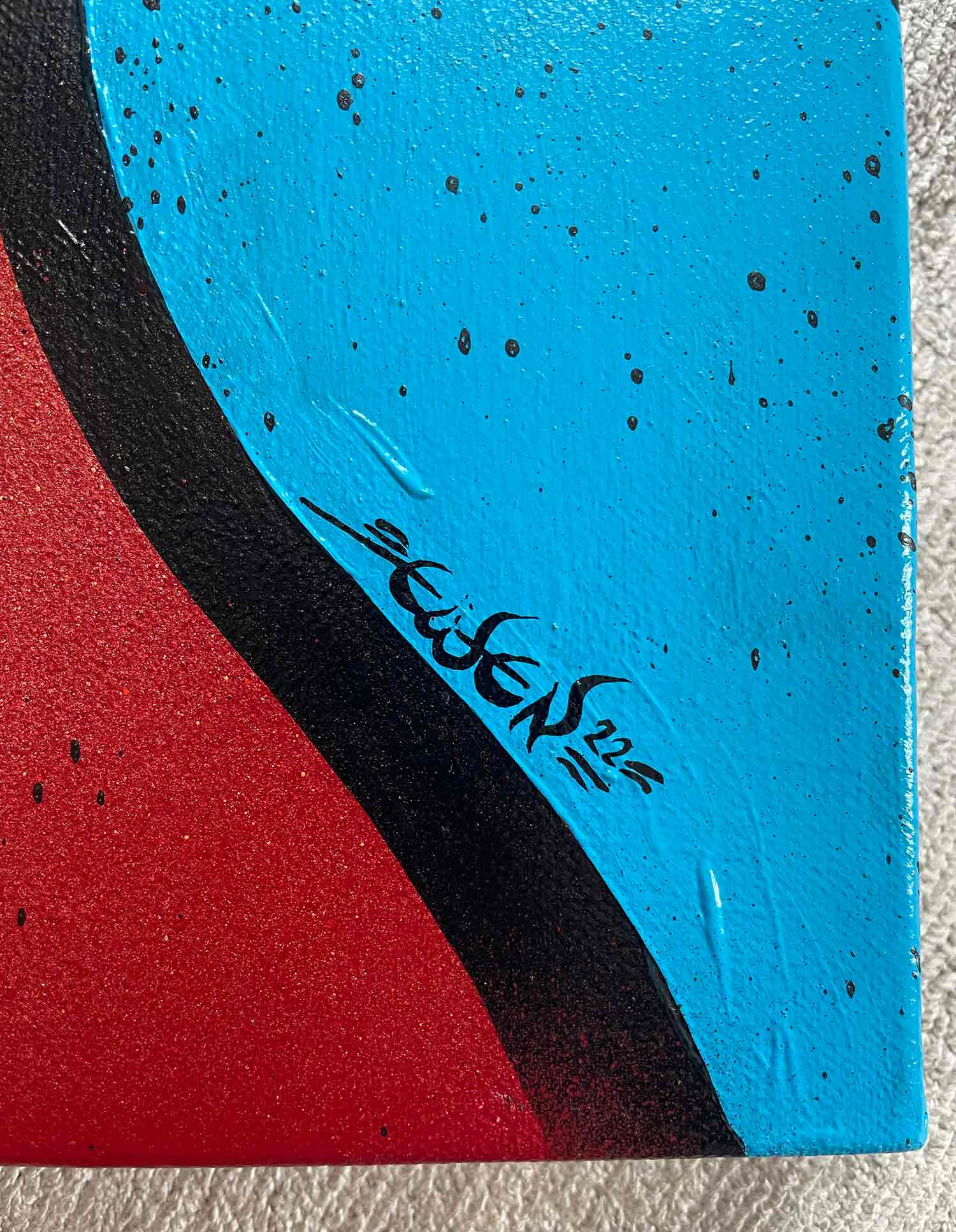 Ewen Gur, Consumed by Social Media, peinture - Galerie de vente et d’achat d’art contemporain en ligne Artalistic