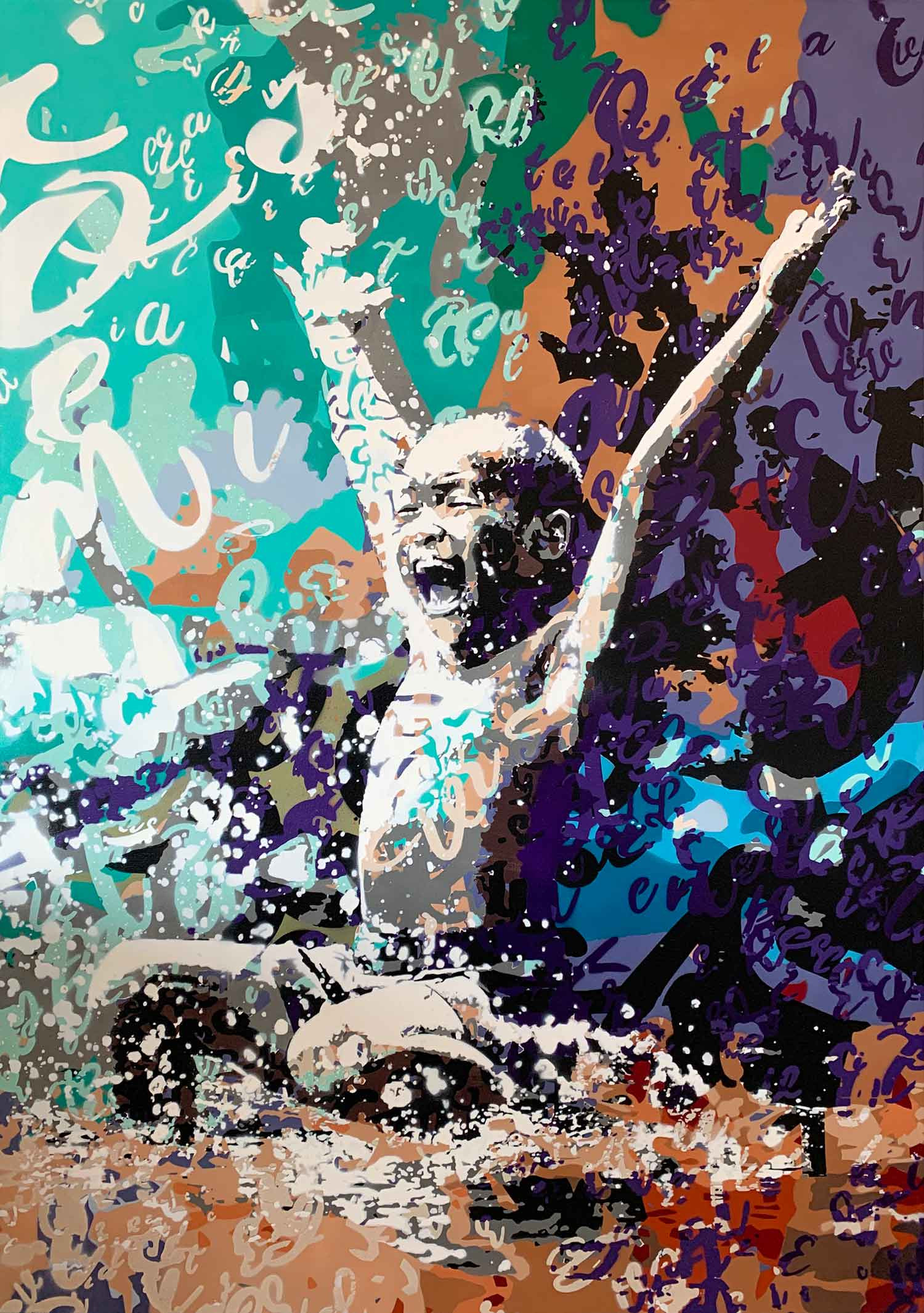 Lucie Lith, Alive, peinture - Galerie de vente et d’achat d’art contemporain en ligne Artalistic