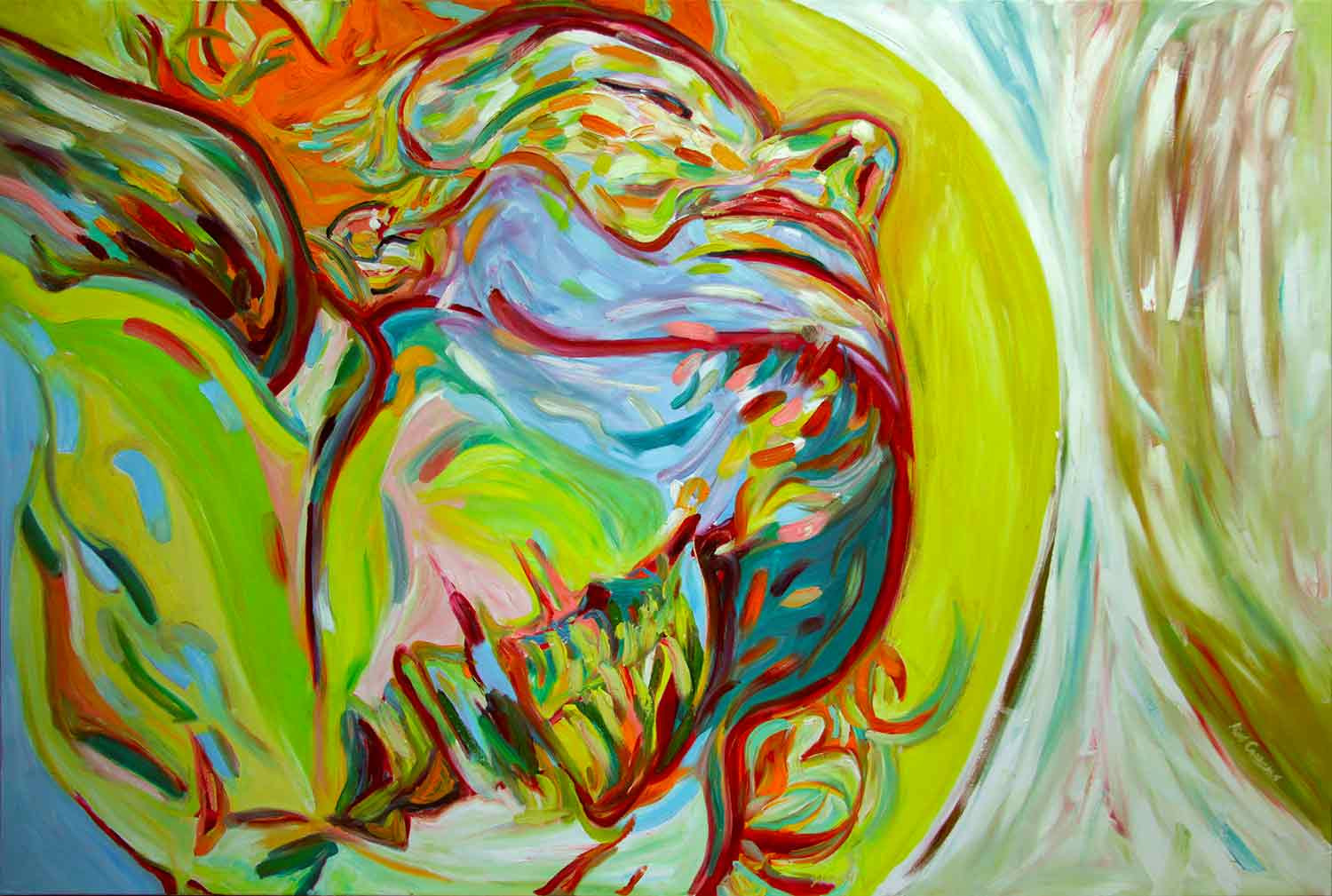 Liso Cassano, You, peinture - Galerie de vente et d’achat d’art contemporain en ligne Artalistic