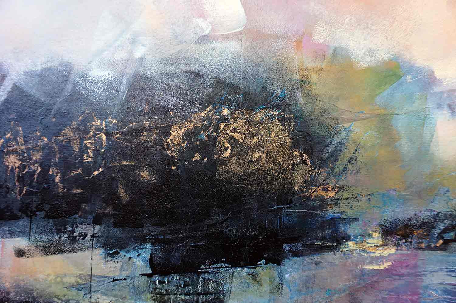 Marianne Quinzin, La promesse de l'aube, peinture - Galerie de vente et d’achat d’art contemporain en ligne Artalistic