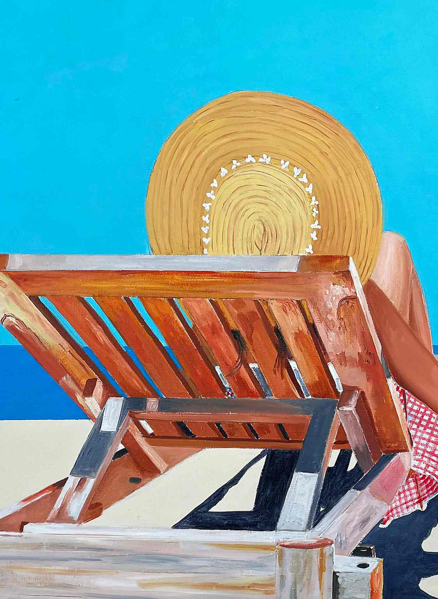 Jean-Jacques Venturini, Sous le soleil exactement, peinture - Galerie de vente et d’achat d’art contemporain en ligne Artalistic