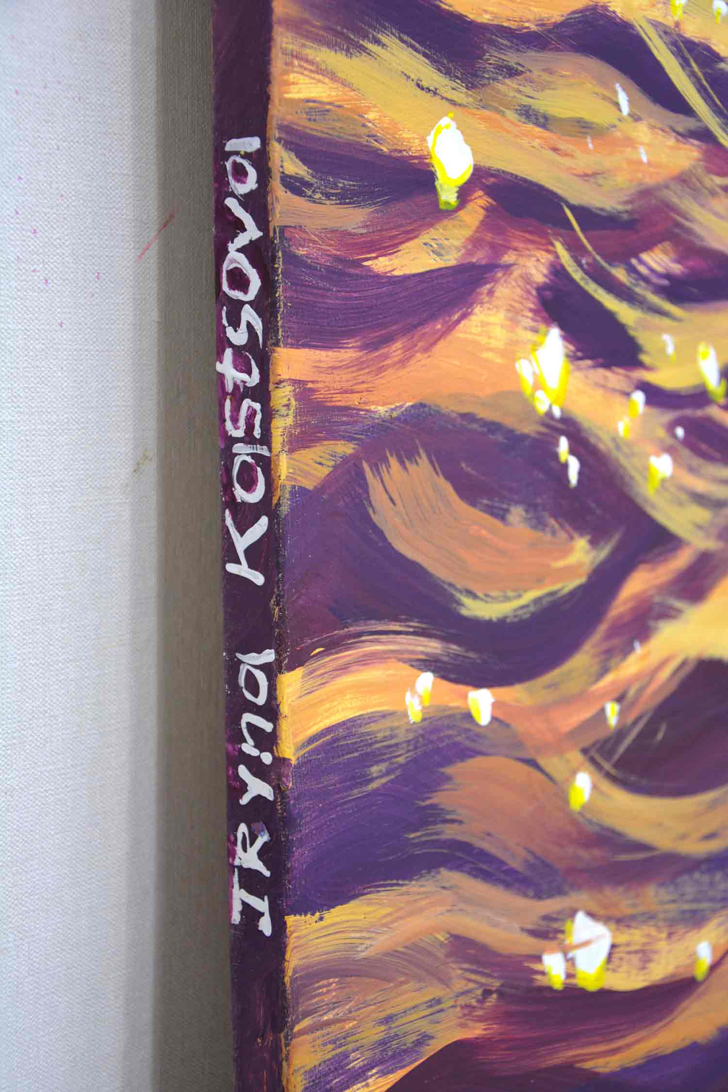 Iryna Kastsova, Glare on the water, peinture - Galerie de vente et d’achat d’art contemporain en ligne Artalistic