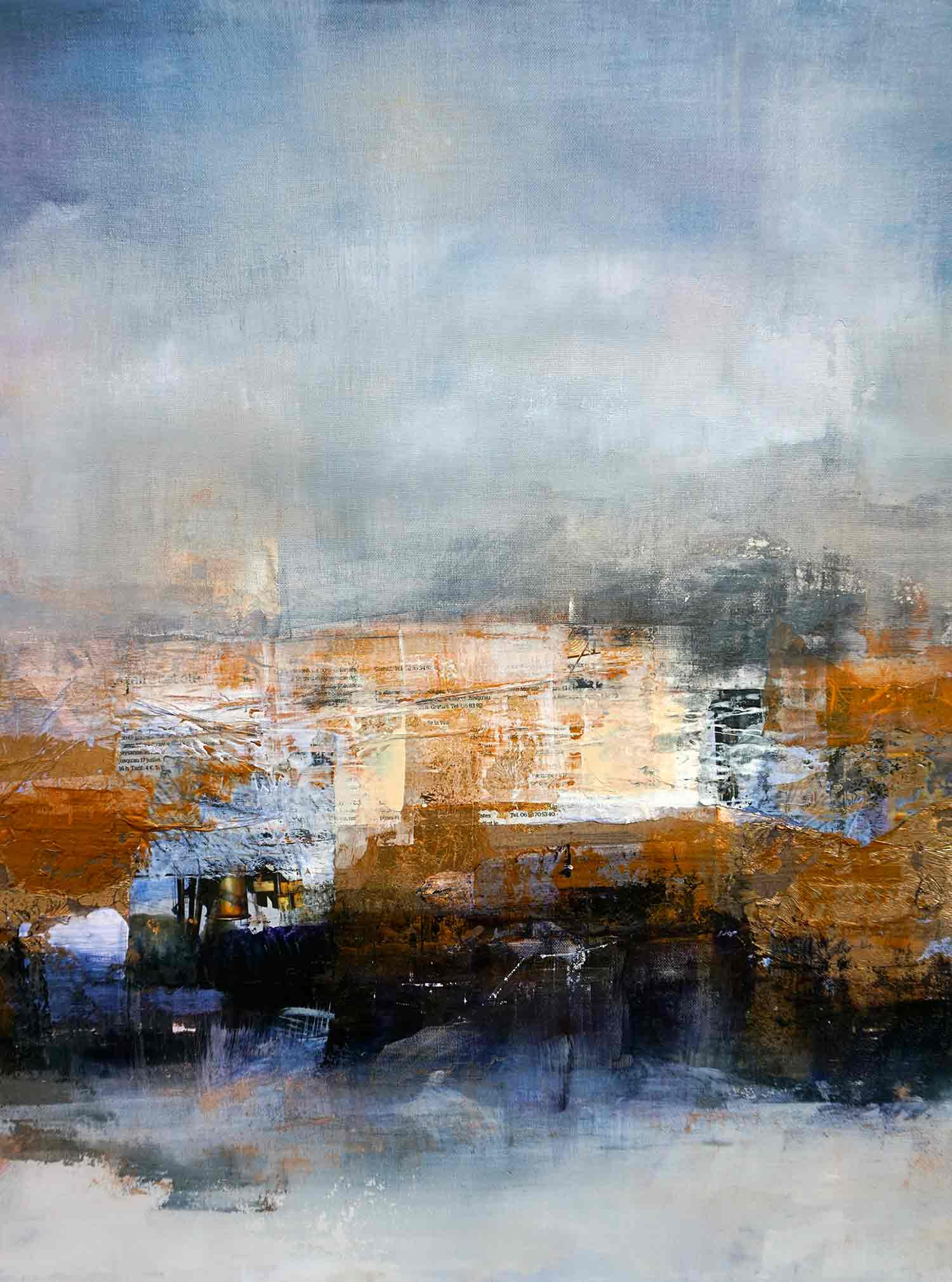 Marianne Quinzin, Let it snow, peinture - Galerie de vente et d’achat d’art contemporain en ligne Artalistic