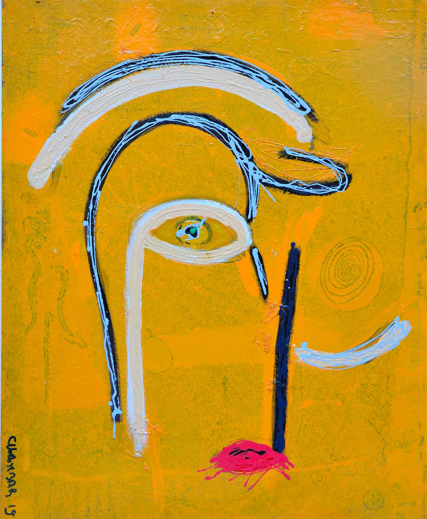 Chambriard, Berbere, peinture - Galerie de vente et d’achat d’art contemporain en ligne Artalistic