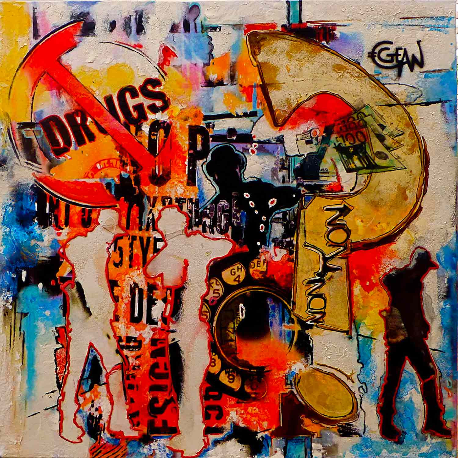 Claude Géan, dealers, peinture - Galerie de vente et d’achat d’art contemporain en ligne Artalistic