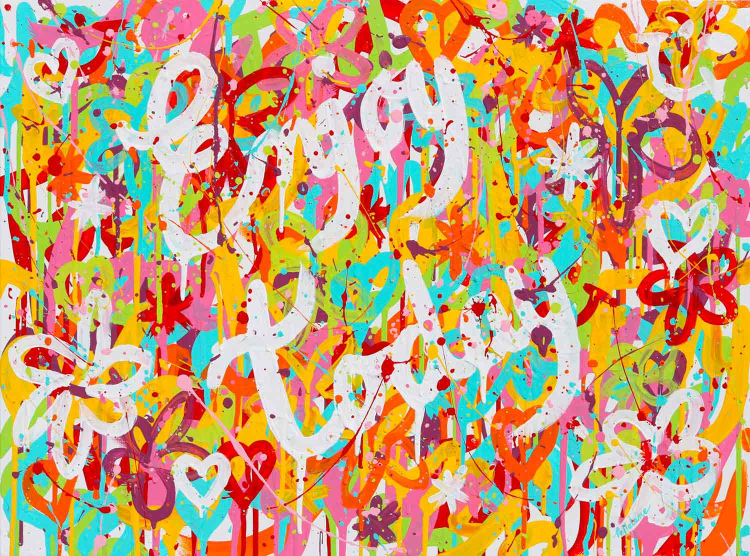 Isabelle Pelletane, Enjoy today, peinture - Galerie de vente et d’achat d’art contemporain en ligne Artalistic