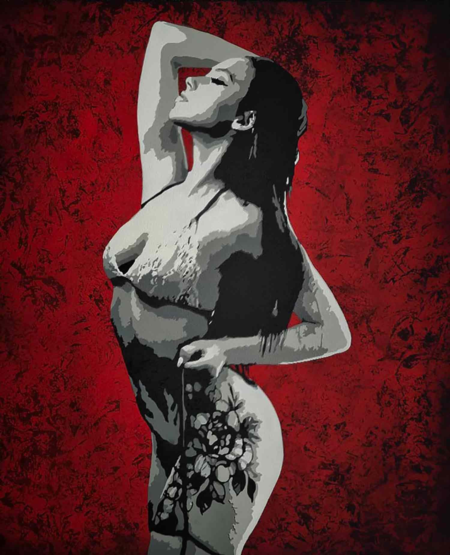 Asko Art, Ivy, peinture - Galerie de vente et d’achat d’art contemporain en ligne Artalistic