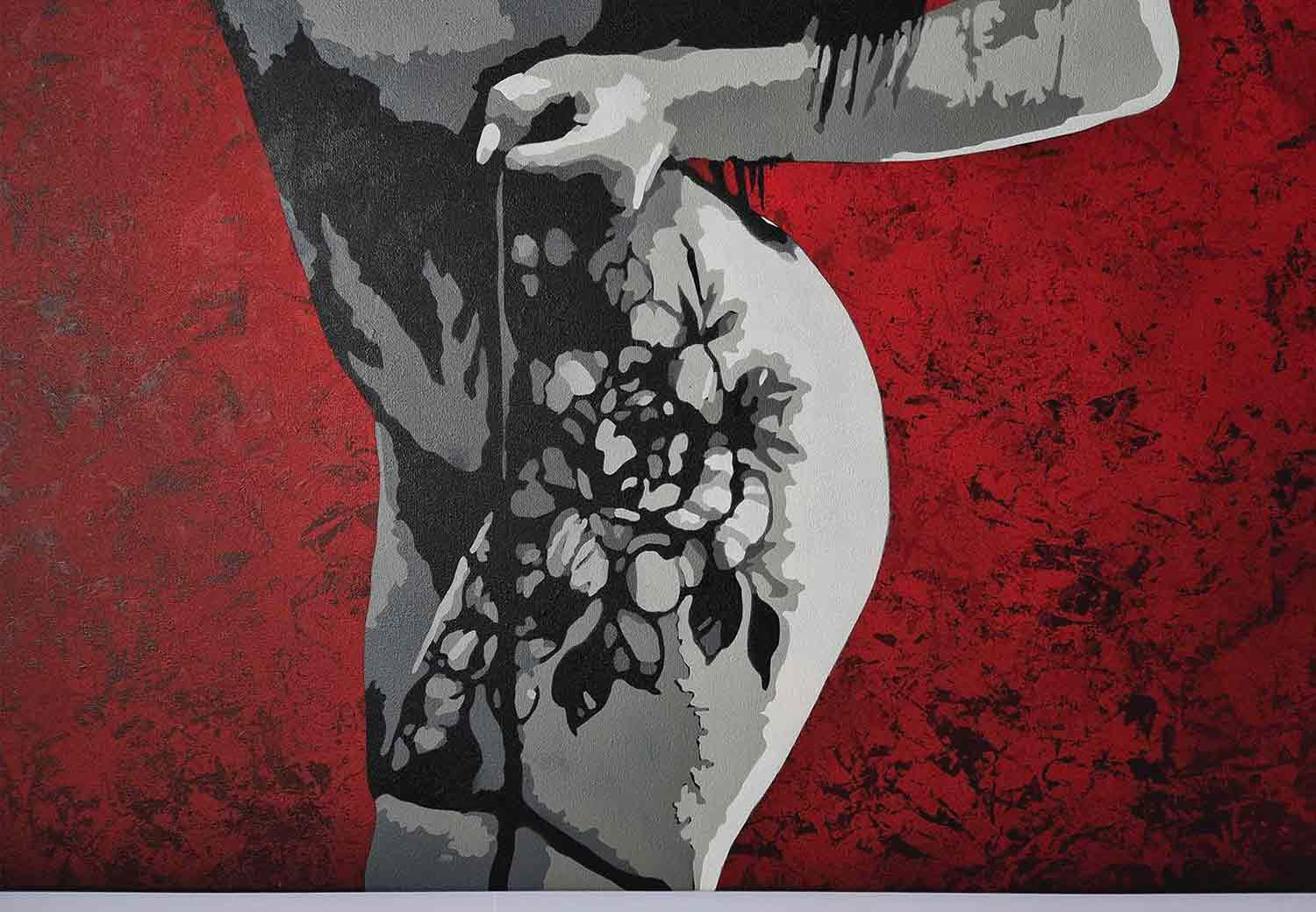 Asko Art, Ivy, peinture - Galerie de vente et d’achat d’art contemporain en ligne Artalistic