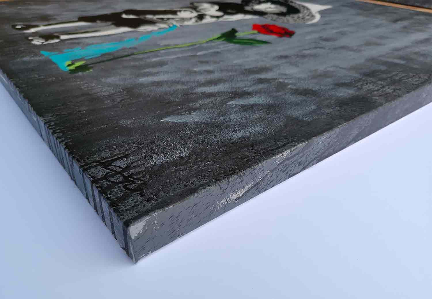 Asko Art, Never give up, peinture - Galerie de vente et d’achat d’art contemporain en ligne Artalistic