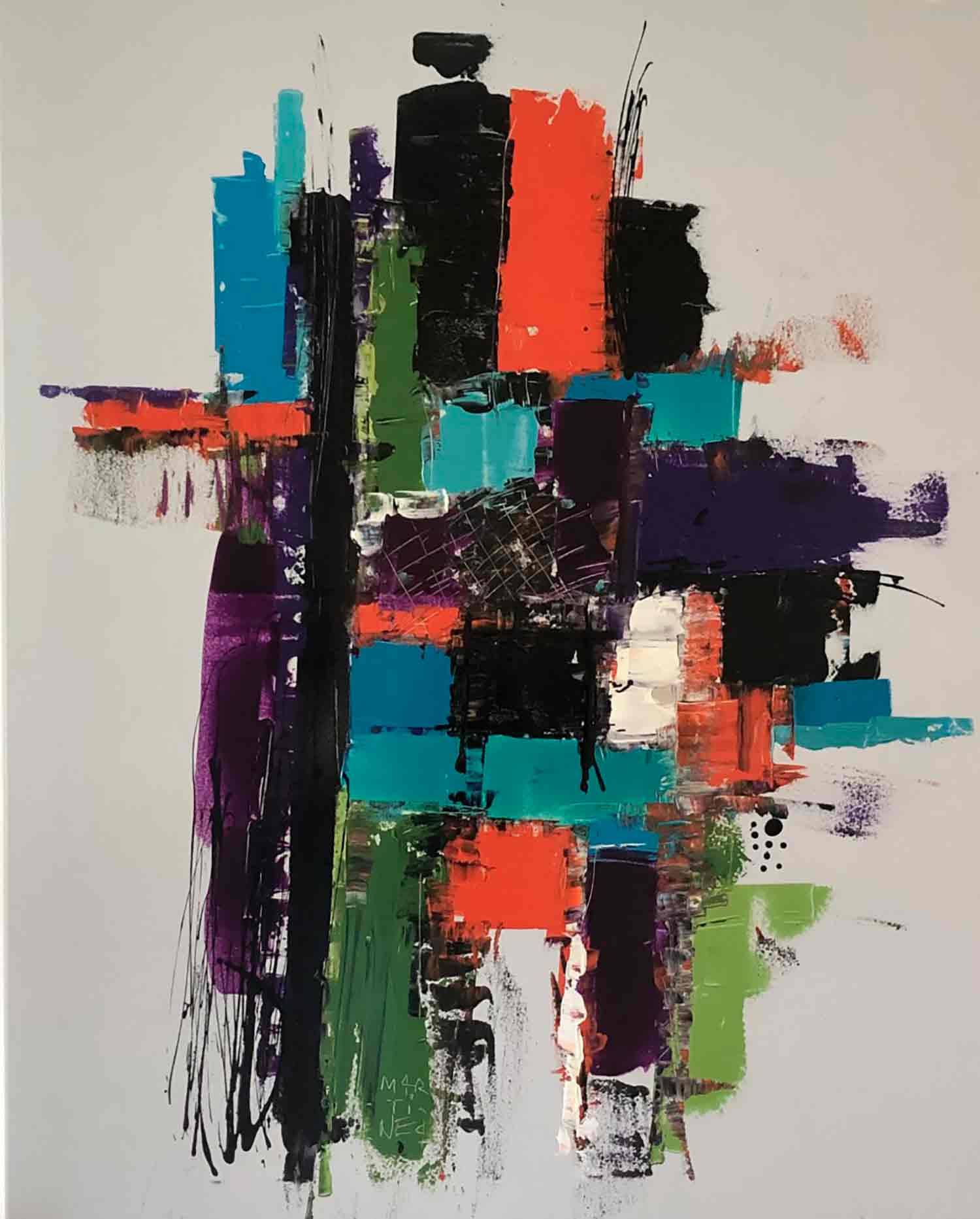 Yolande Martinez, Psikedelik, peinture - Galerie de vente et d’achat d’art contemporain en ligne Artalistic