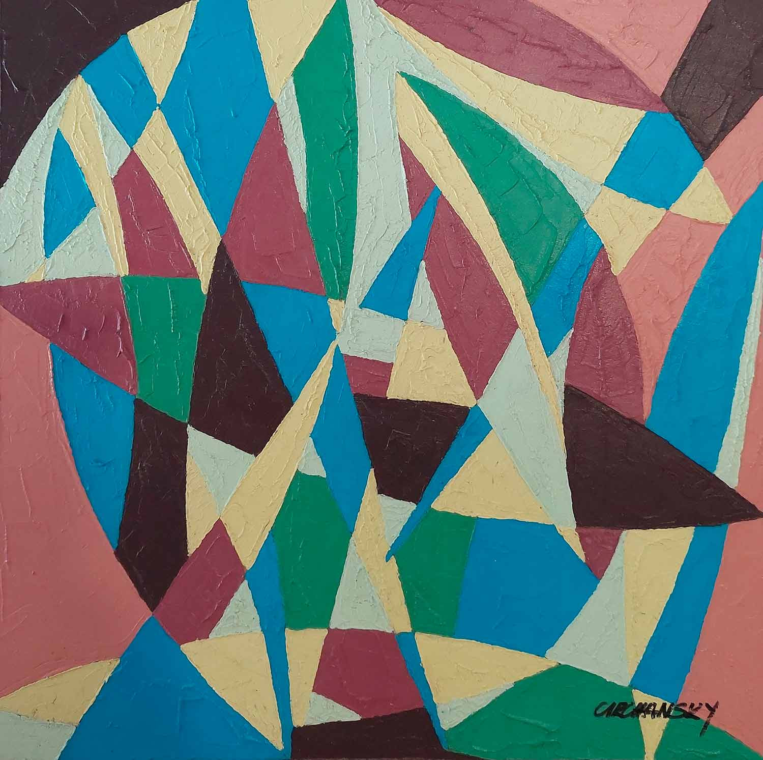 Joël Circhansky, Série African, peinture -  Galerie de vente et d’achat d’art contemporain en ligne Artalistic